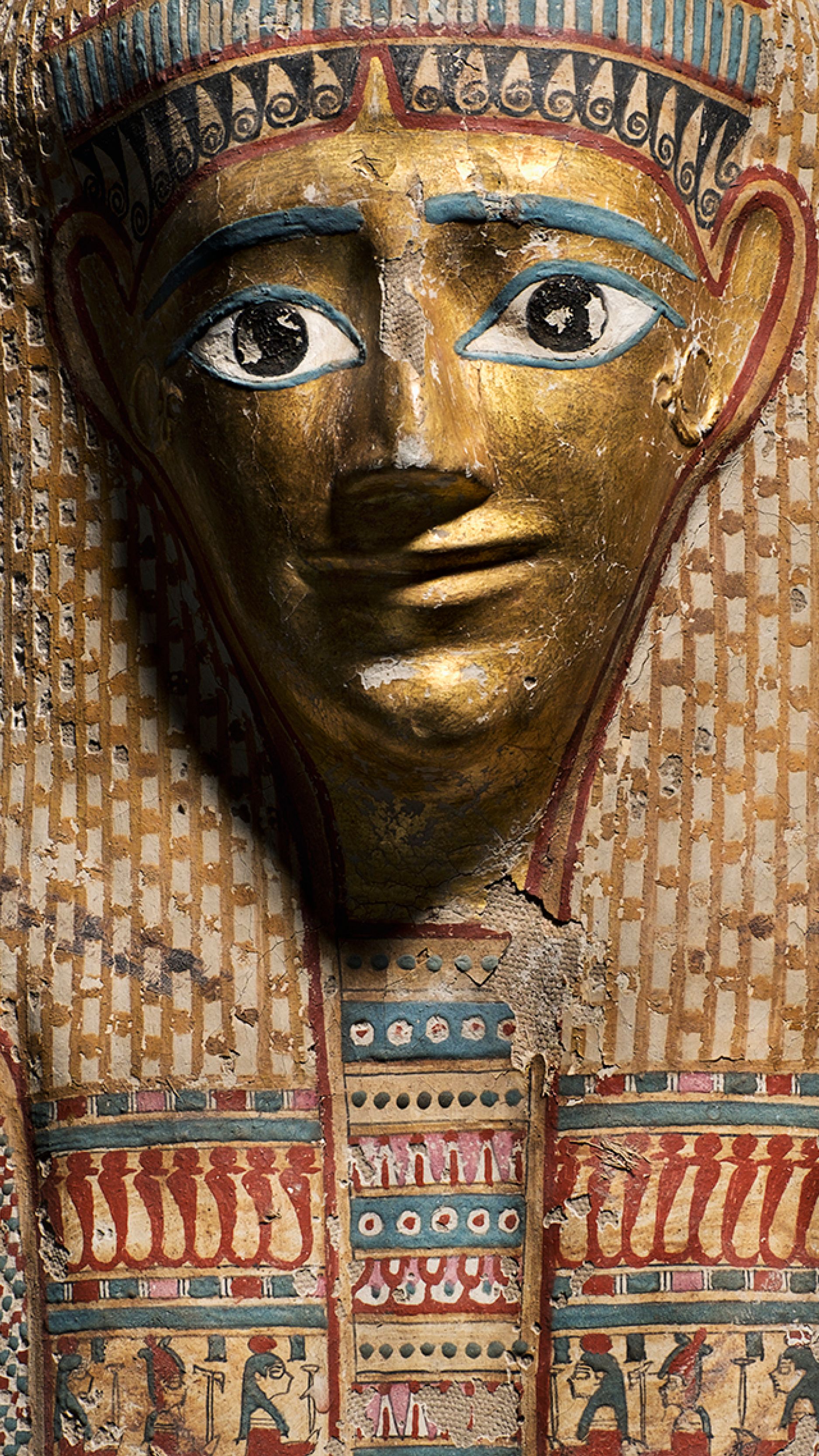 Golden Mummies of Egypt phone wallpaper and Zoom background. Egypt mummy, Egyptian art, Ancient egyptian art