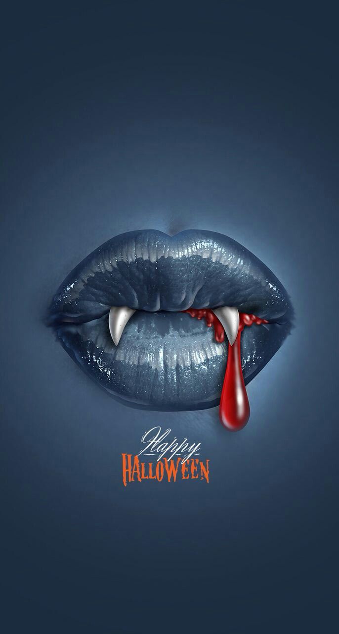 helloween. Scary wallpaper, Lip wallpaper, Vampire lips