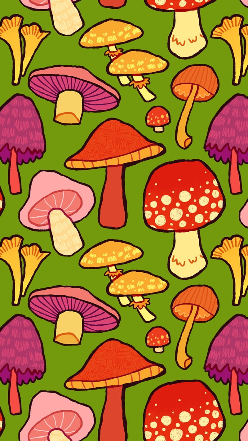 Mushroom Wallpaper
