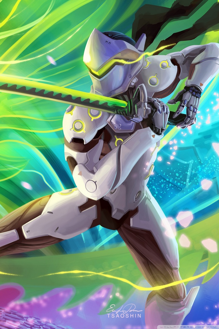 Overwatch Genji Ultra HD Desktop Background Wallpaper for 4K UHD TV, Widescreen & UltraWide Desktop & Laptop, Tablet