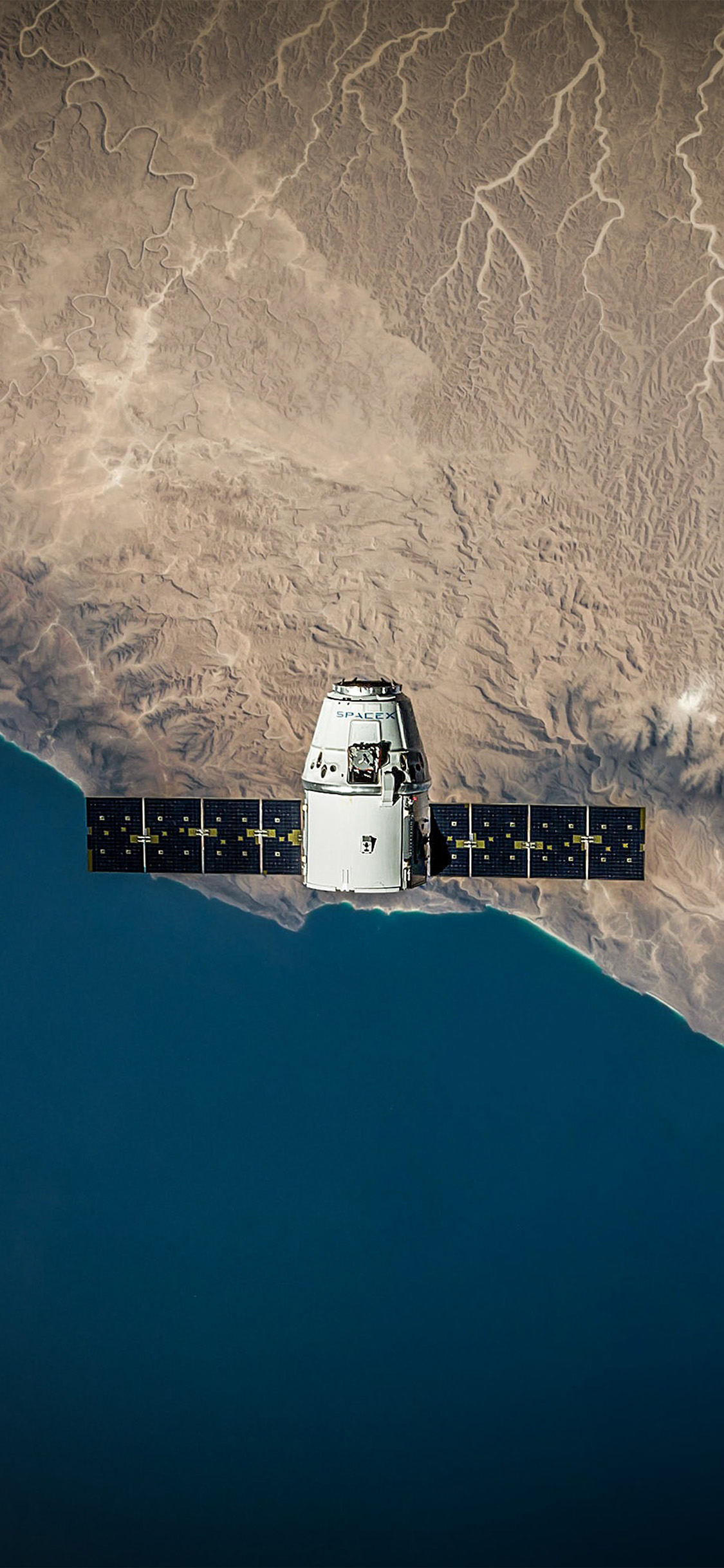 iPhone X wallpaper. earthview sky satellite nature