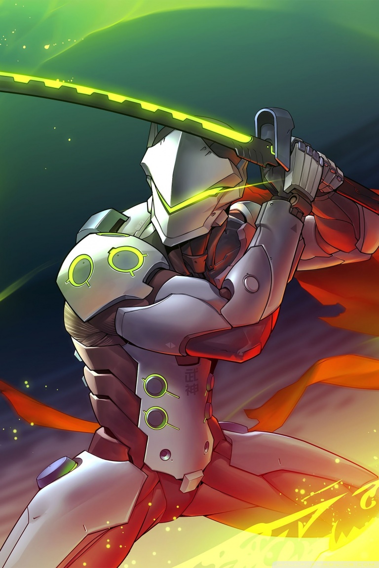 Overwatch Genji Ultra HD Desktop Background Wallpaper for: Widescreen & UltraWide Desktop & Laptop, Multi Display, Dual Monitor, Tablet