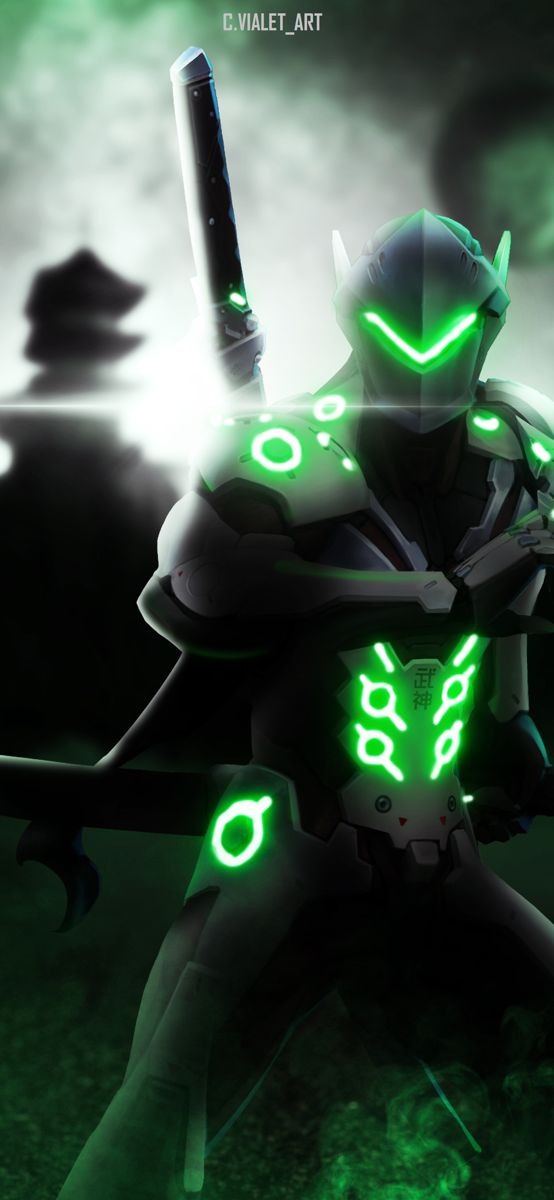 Genji iPhone XS, iPhone 10, iPhone X HD 4k Wallpaper, Image, Background, Photo and Picture