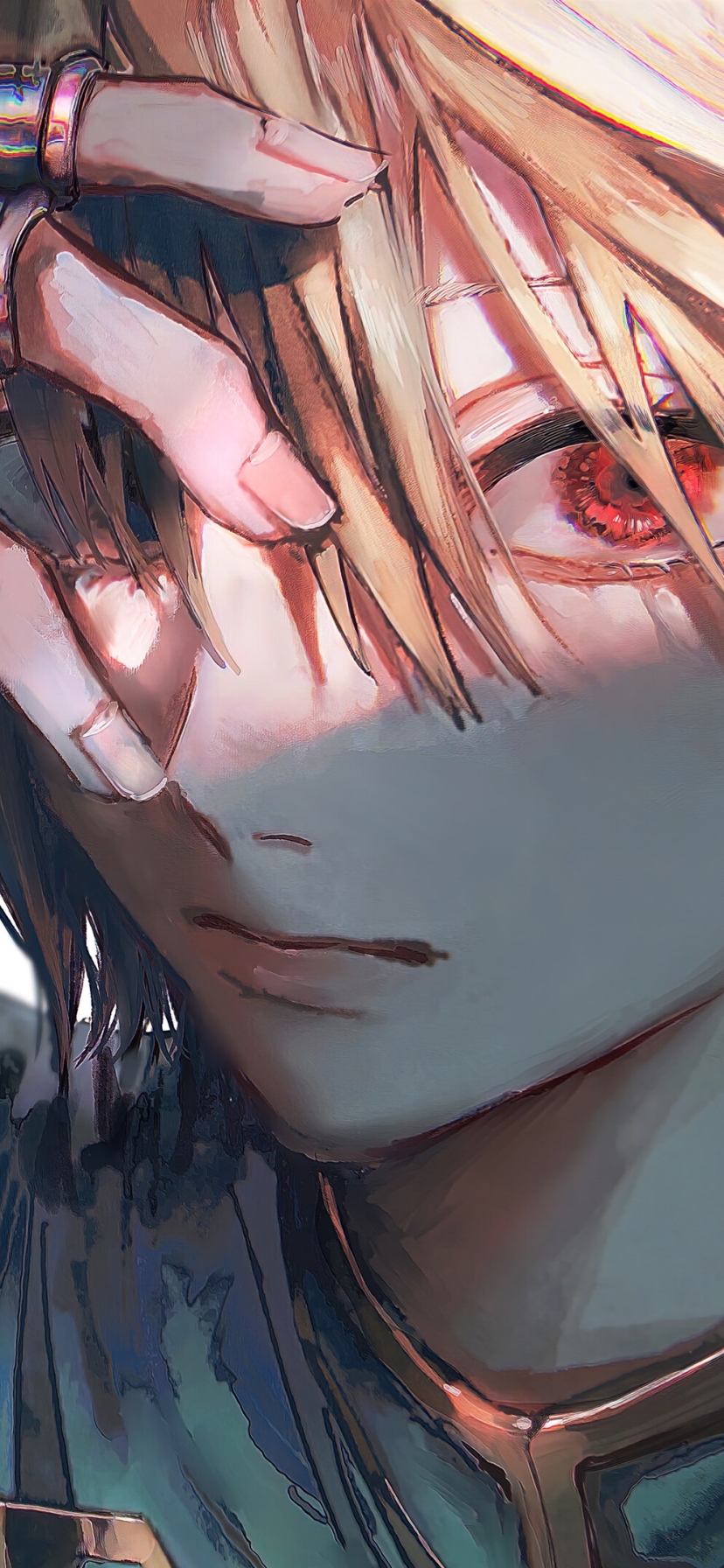 Mobile wallpaper: Anime, Red Eyes, Hunter X Hunter, Kurapika (Hunter × Hunter), 1422178 download the picture for free