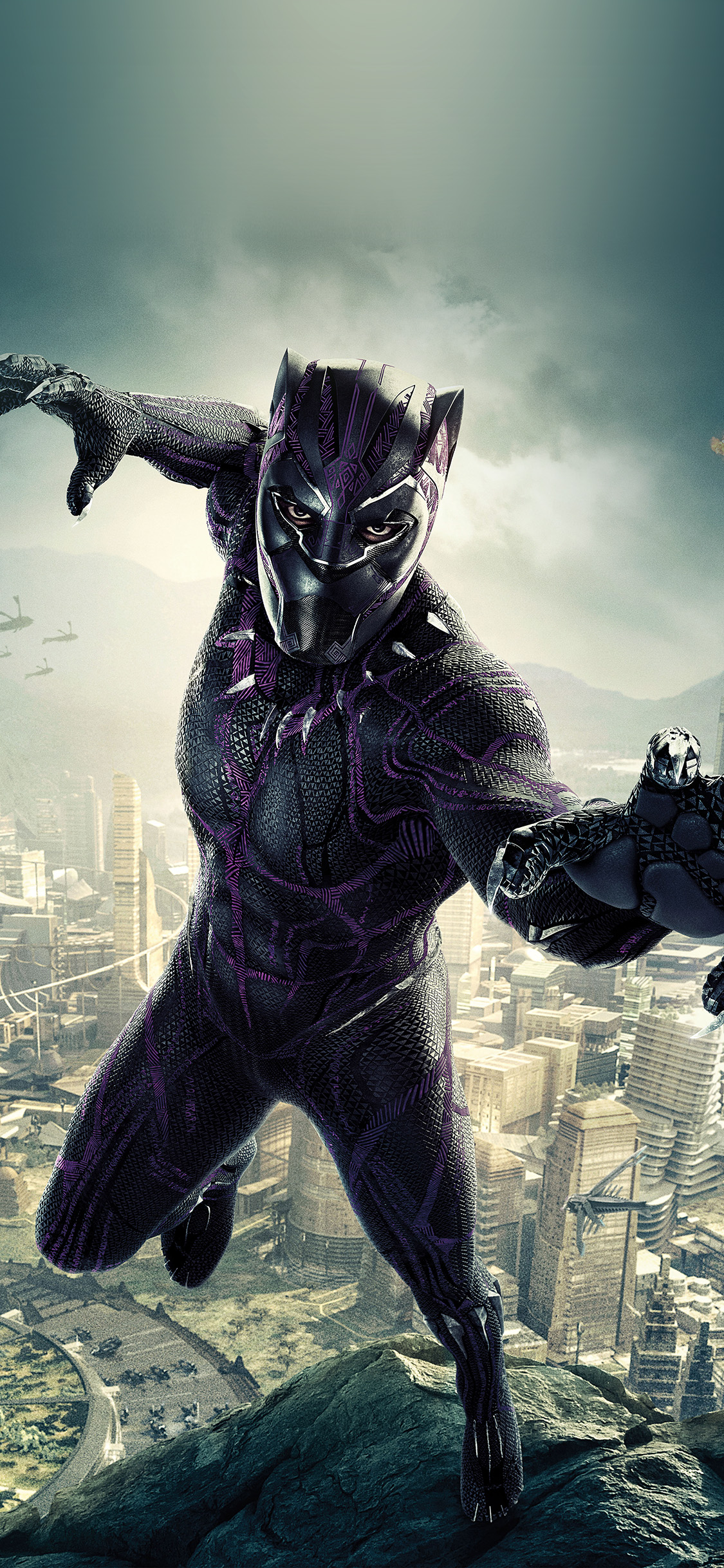 Marvel Film Hero Blackpanther Art