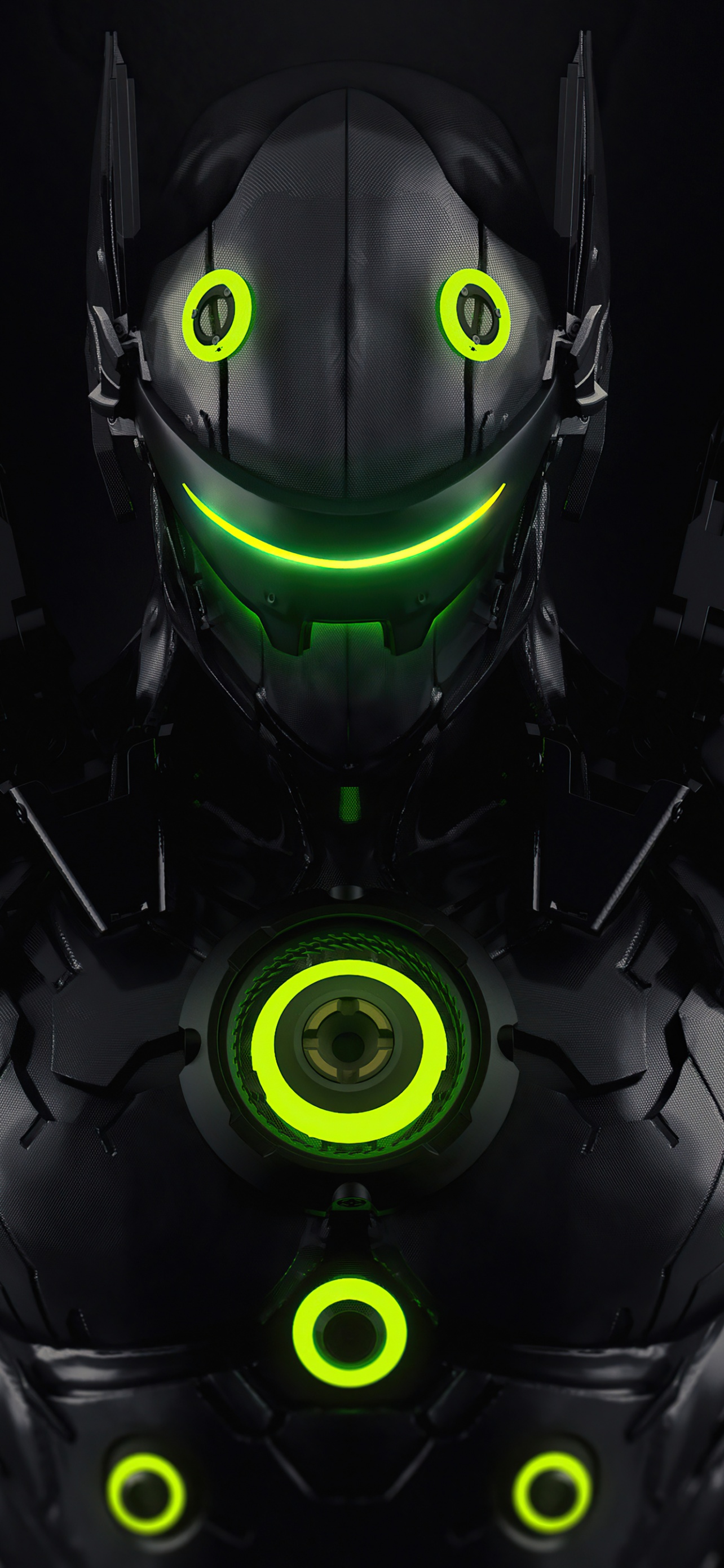 Genji Wallpaper 4K, 5K, Overwatch, Dark background