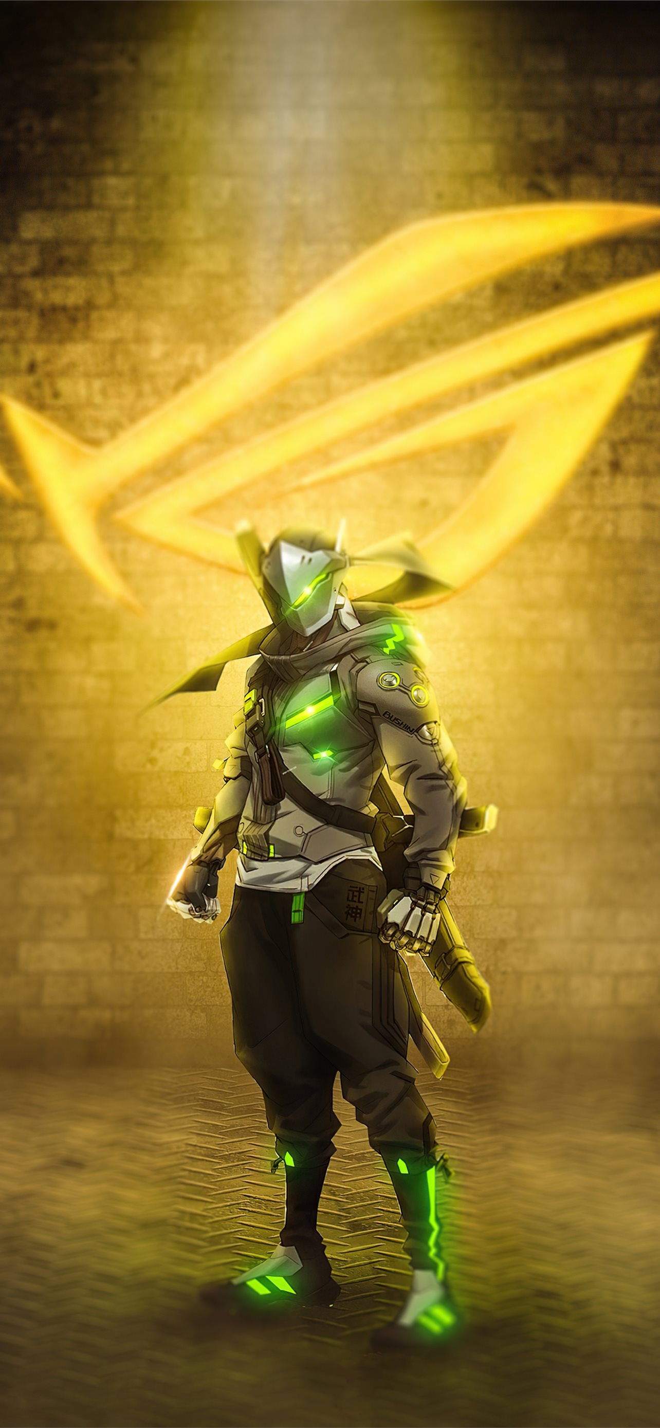 genji republic of gamers iPhone Wallpaper Free Download