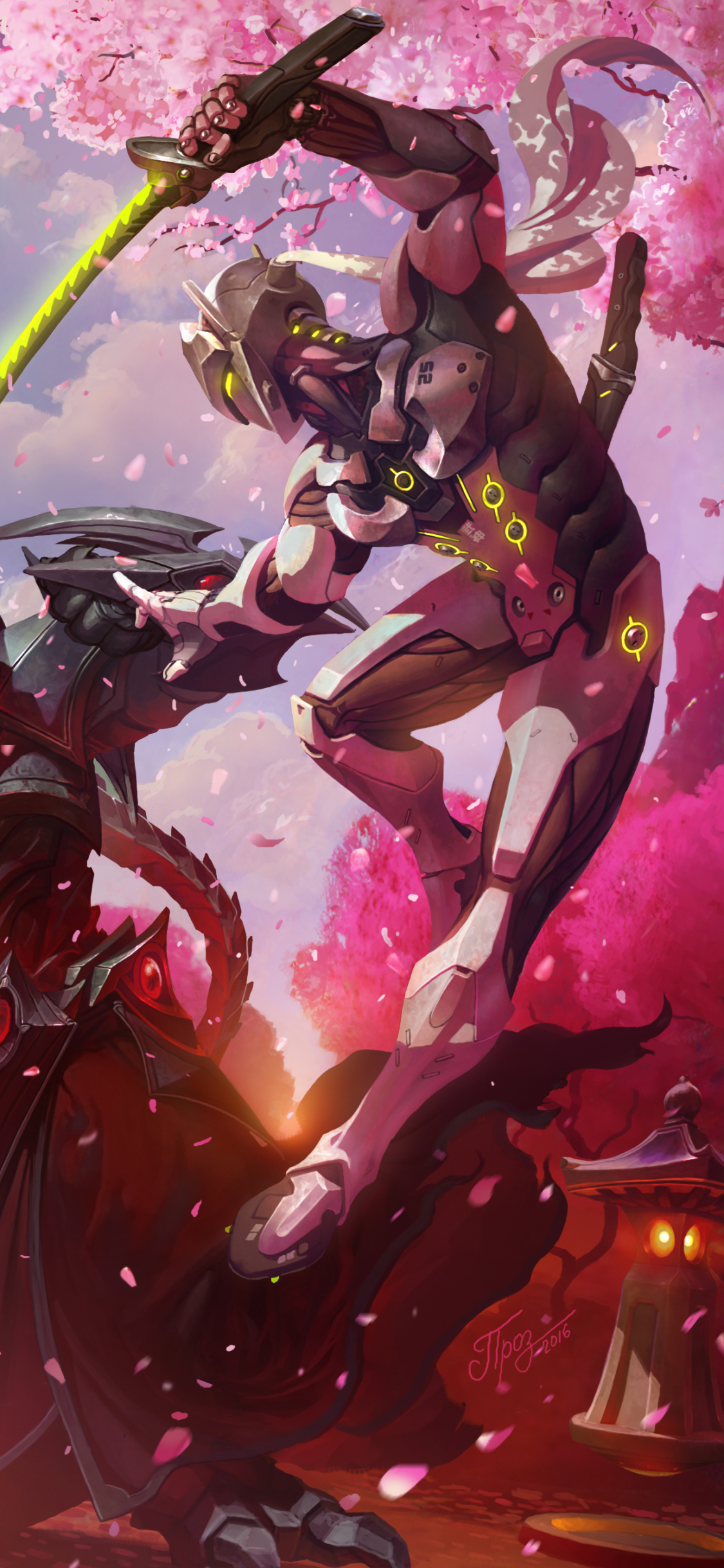 Mobile wallpaper: Video Game, Heroes Of The Storm, Genji (Overwatch), 1373920 download the picture for free