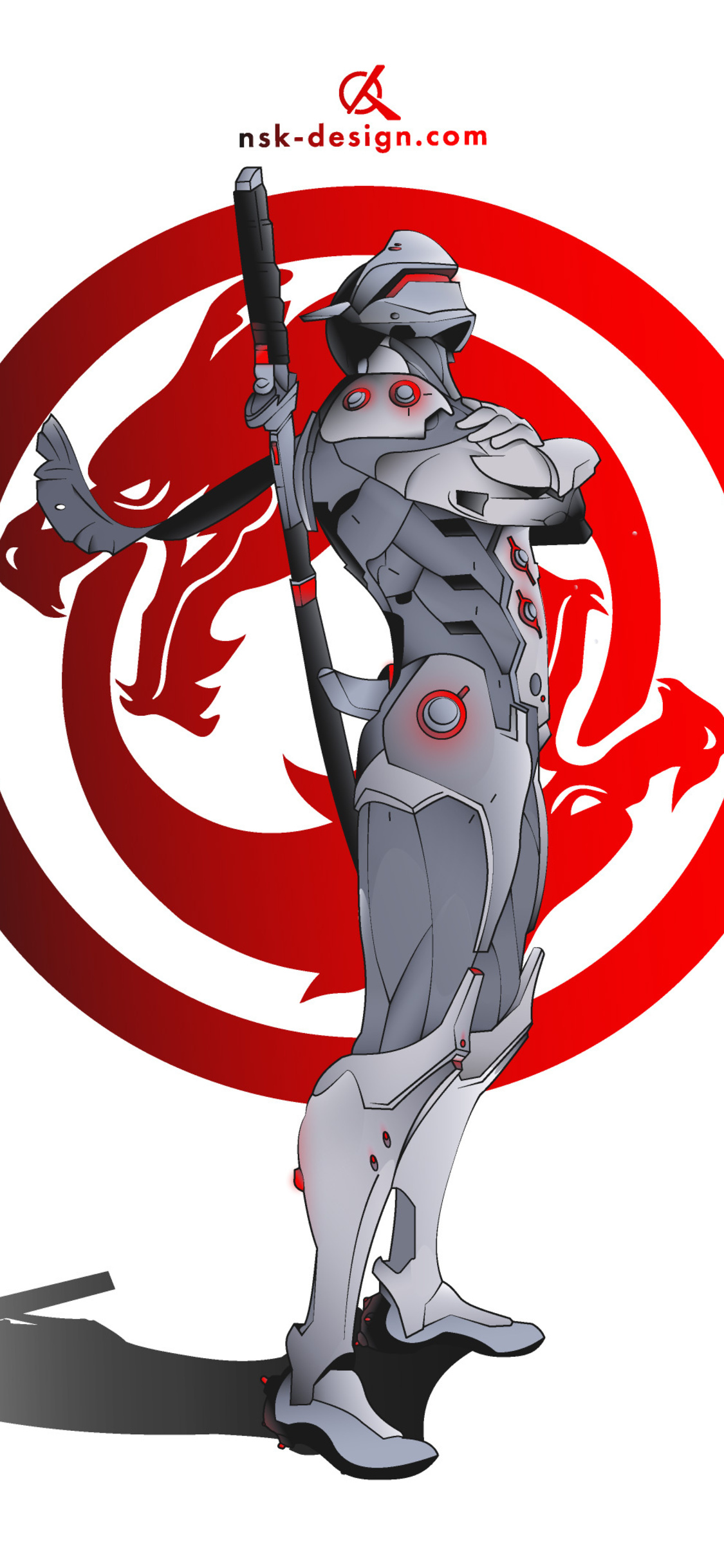 Genji Overwatch 4k iPhone XS, iPhone 10, iPhone X HD 4k Wallpaper, Image, Background, Photo and Picture