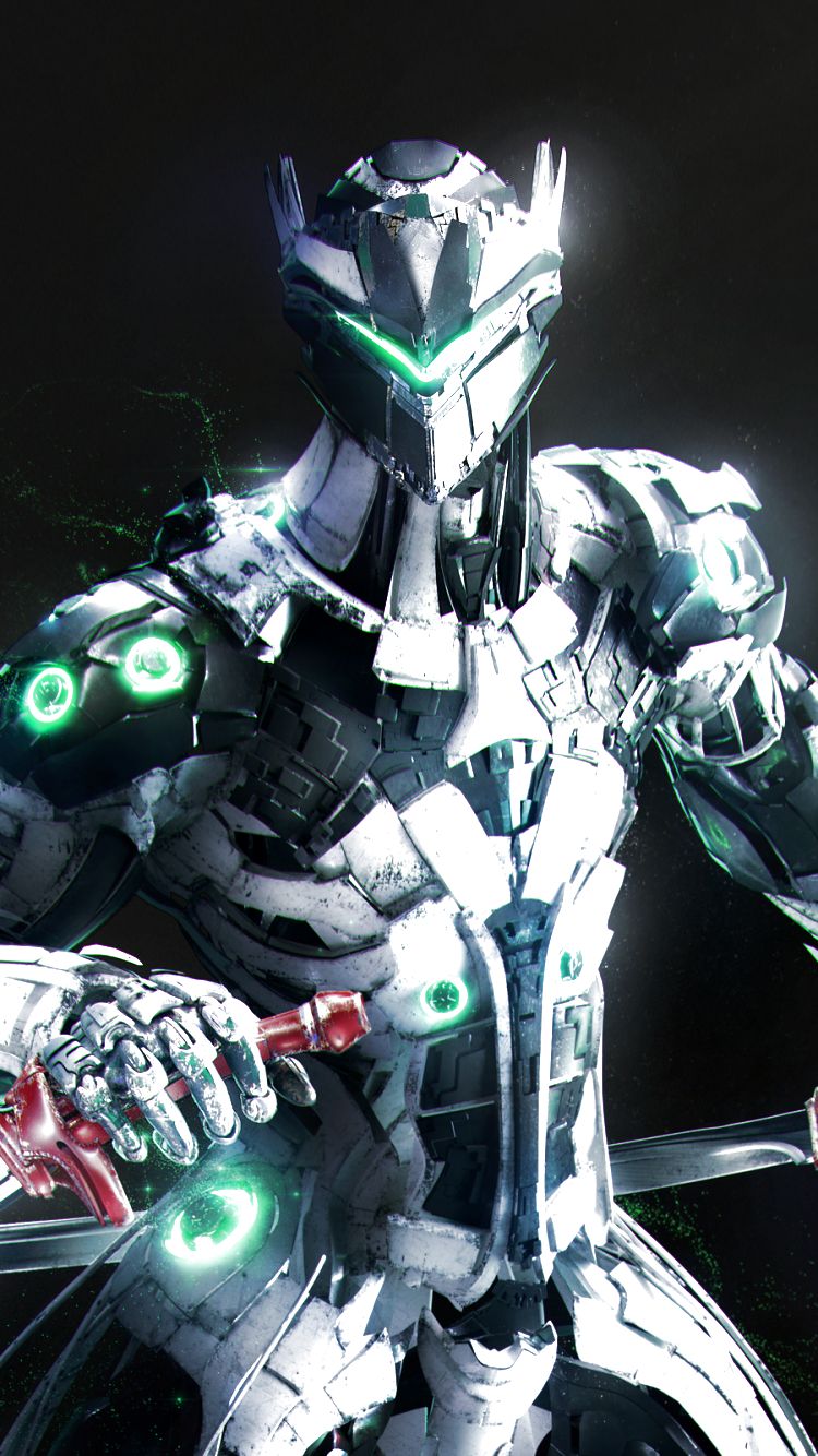 Mobile wallpaper: Overwatch, Video Game, Genji (Overwatch), 1284803 download the picture for free
