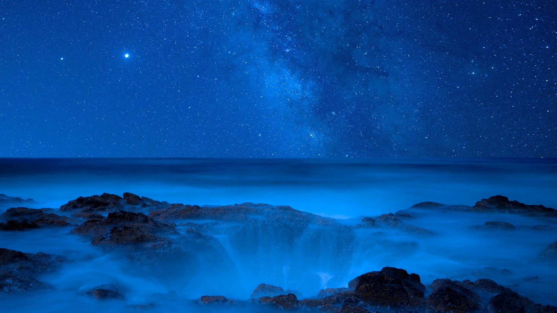 Wallpaper night coast starry sky sea. Sky sea, Starry sky, Sky