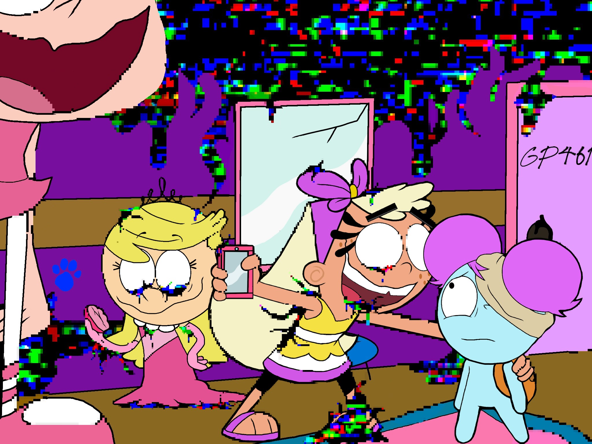 GP461 NIGHT! a ODD. and LOUD night for Pibby, i wonder how this will go, Chloe seems excited! maybe it won't be so bad? #Slashpibby #Pibby #Fairlyoddparents #Theloudhouse #dexterslaboratory