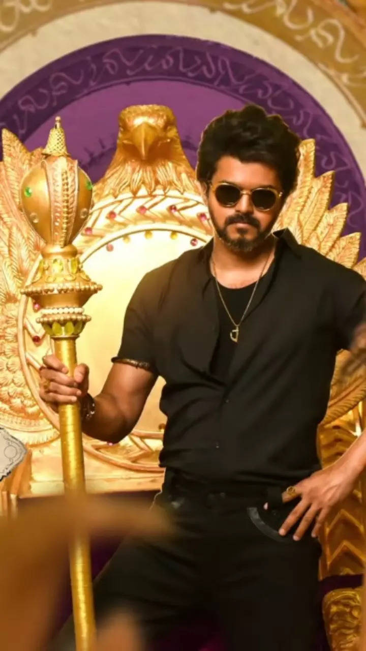 Stylish stills of Thalapathy Vijay from Beast single!
