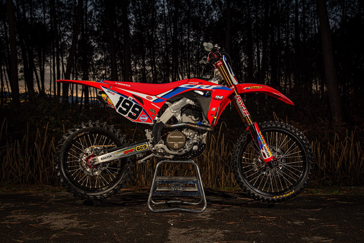 Pro Spotlight: Nathan Crawford's Honda CRF250R