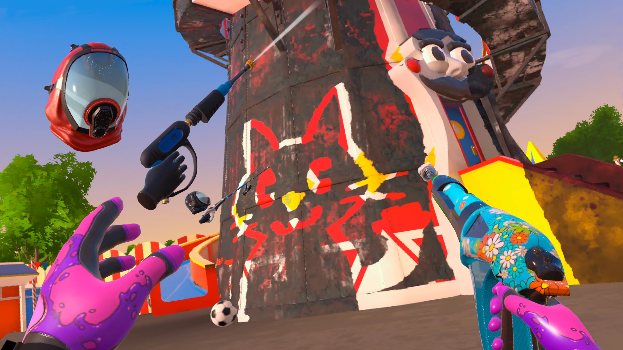 PowerWash Simulator VR on Meta Quest. Quest VR Games