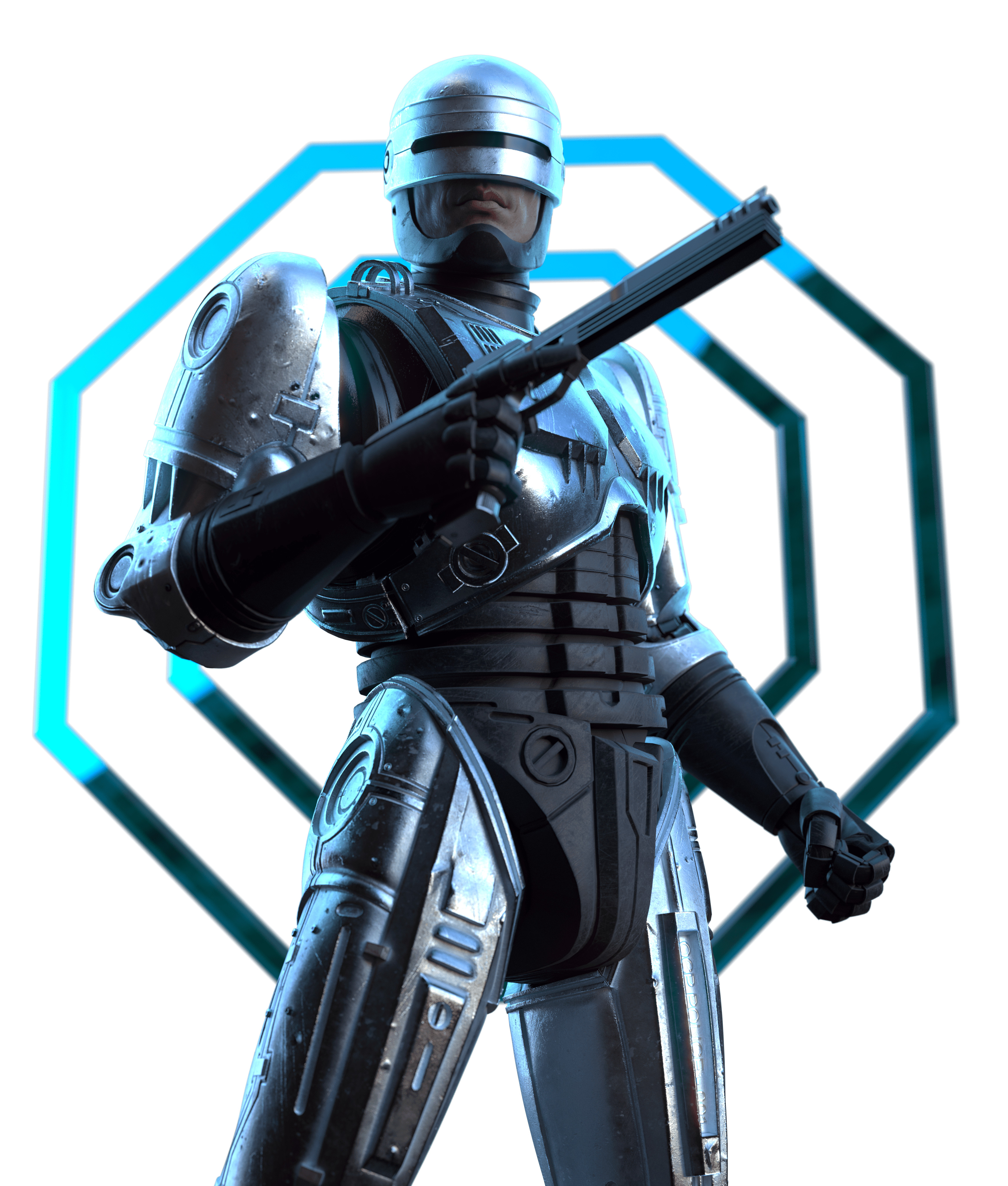 Robocop: Rogue City Character Work