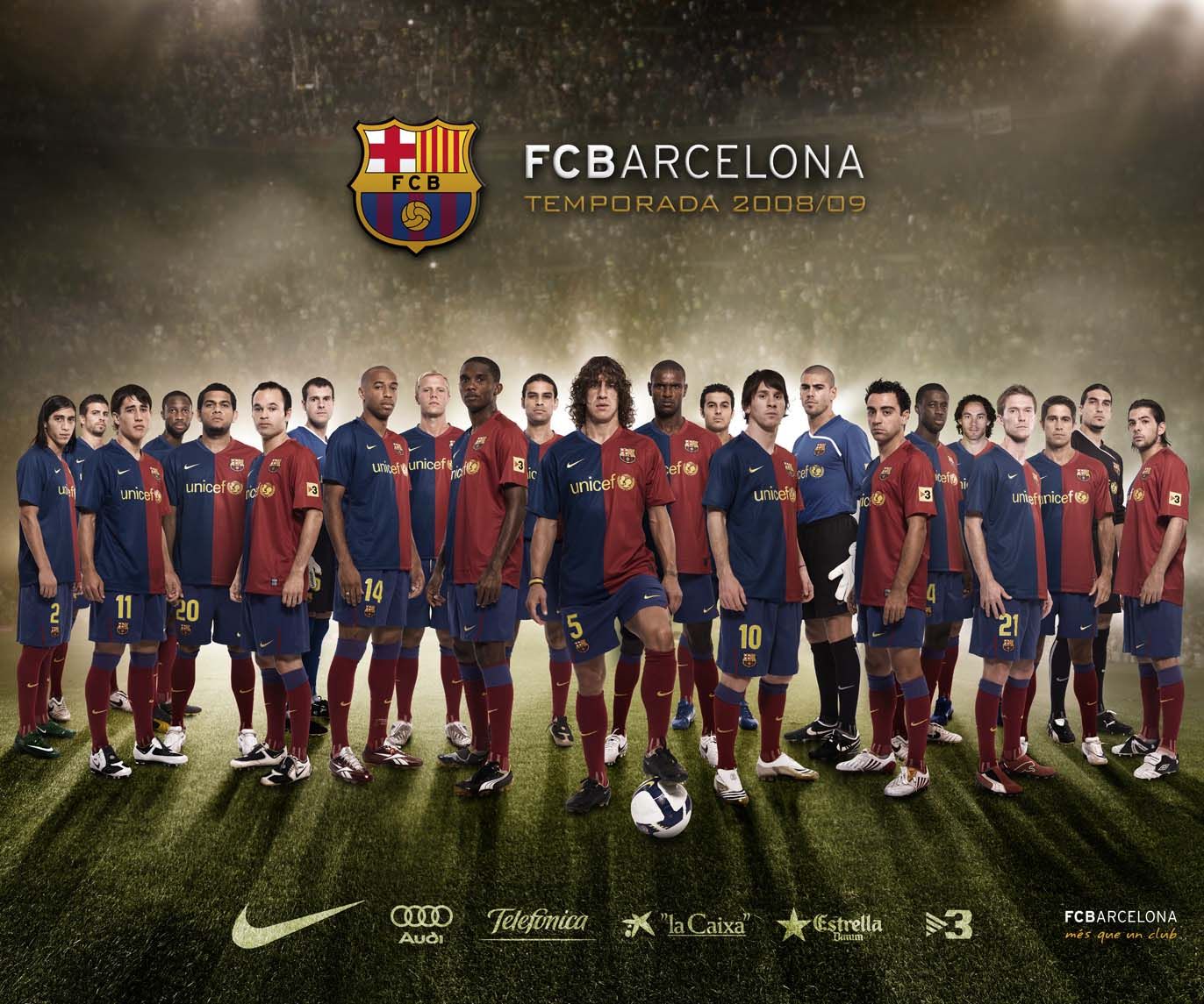 Barcelona's soccer team.love them beyond measure :-). Barcelona team, Barcelona soccer, Barcelona football