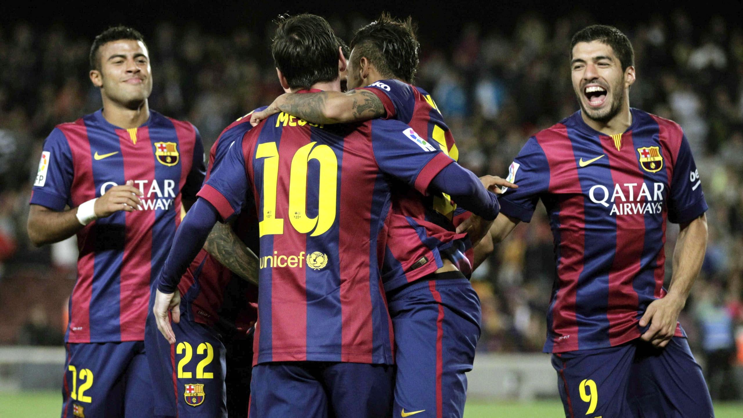 Messi, Neymar and Suarez all score in Barcelona rout of Getafe