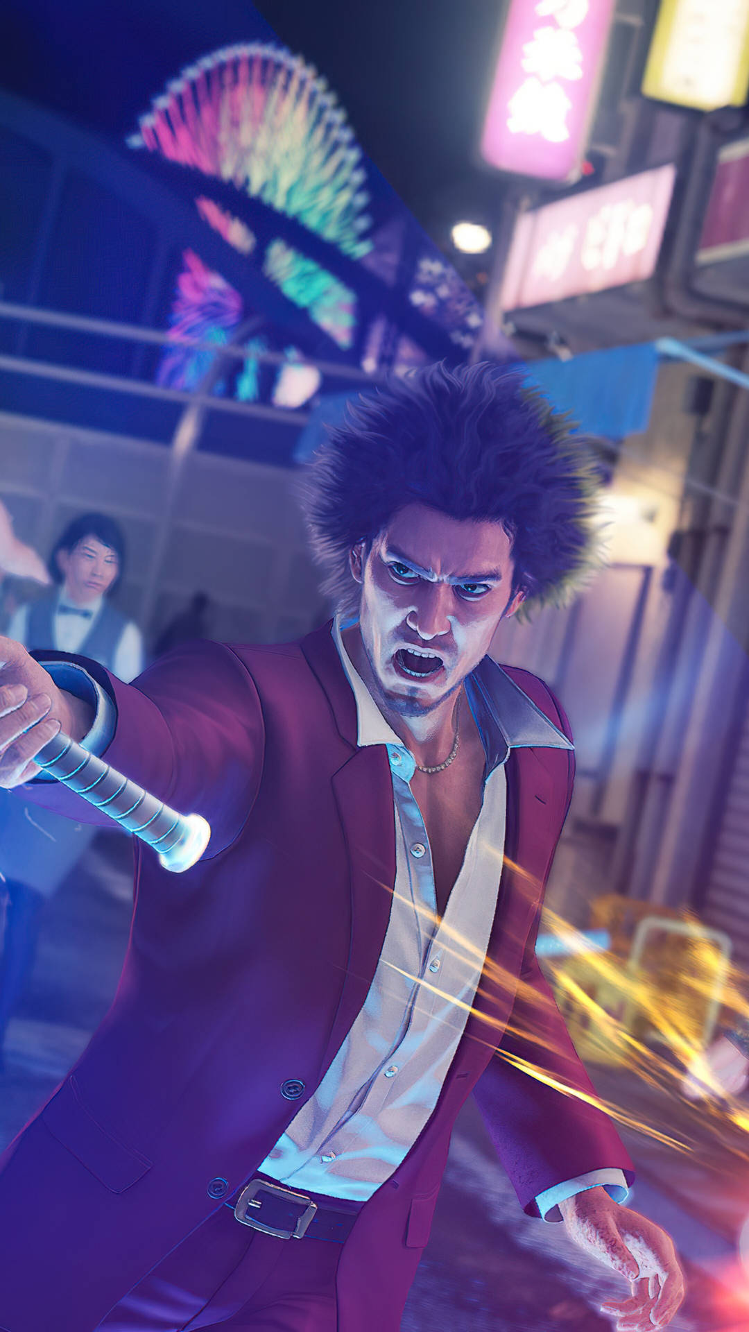 Download Majima Goro, a recurring character in the Yakuza series Wallpaper