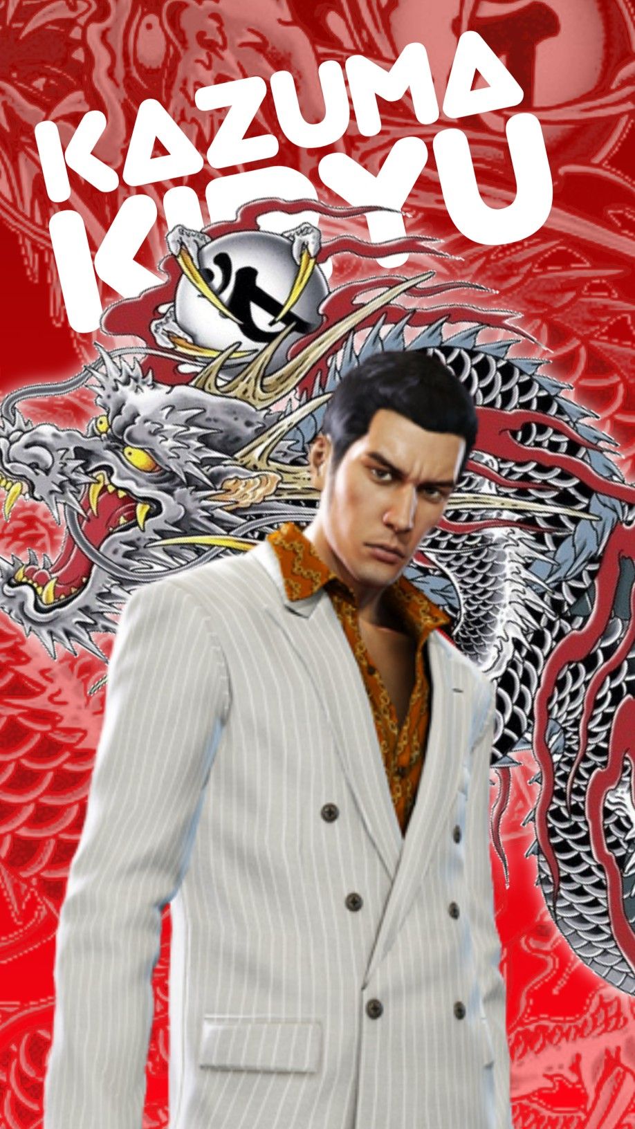 Dragon Of Dojima Kazuma Kiryu Wallpaper. Kiryu, Resident evil game, Game art