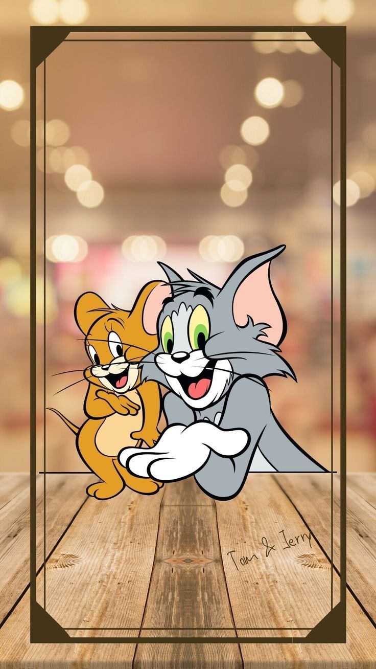 Tom and Jerry cute wallpaper. #wallpaper.#tom_and_jerry#whatsapp_dp. Disney wallpaper, Tom and jerry wallpaper, Cartoon wallpaper