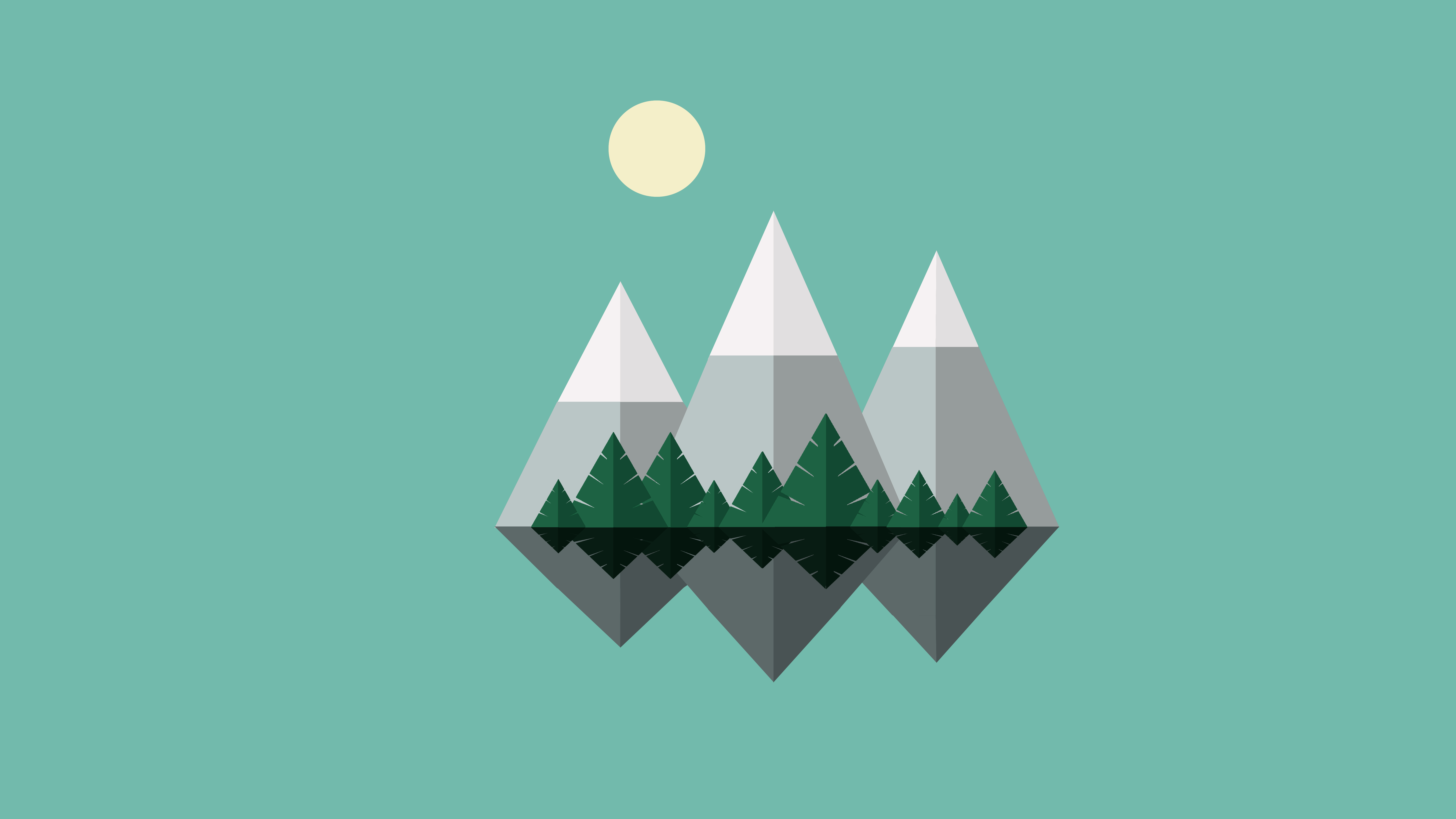 Minimal Mountains (Day)