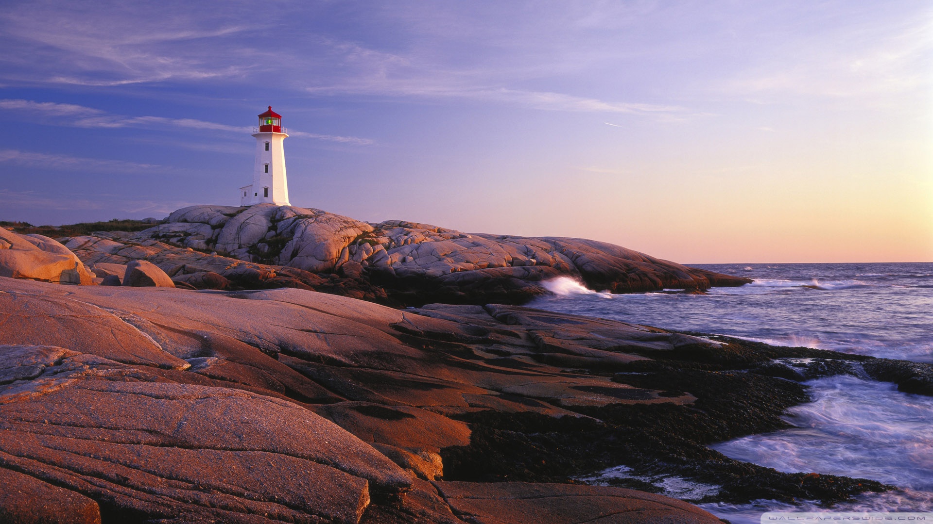 Peggy's Point Lighthouse, Peggy's Cove, Nova Scotia Ultra HD Desktop Background Wallpaper for 4K UHD TV, Widescreen & UltraWide Desktop & Laptop
