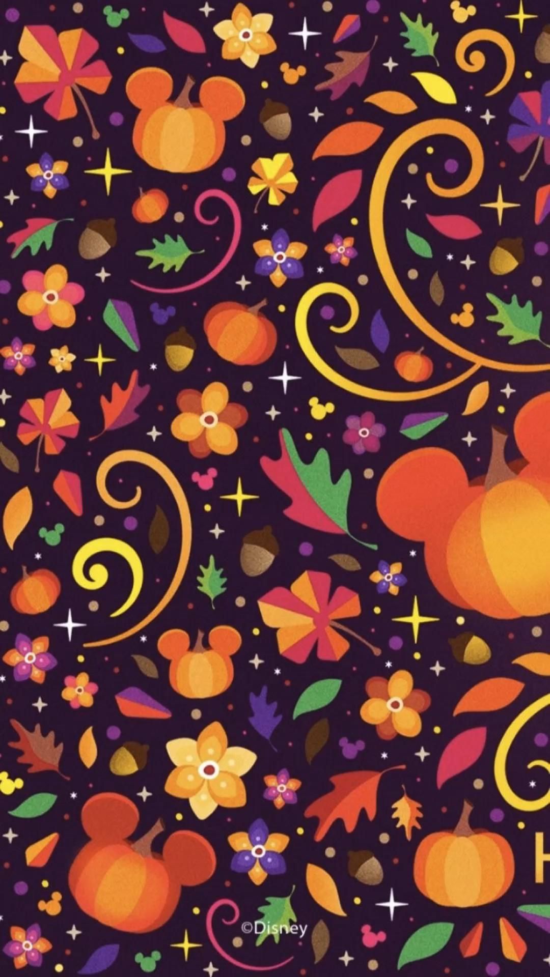 Fall background. Disney phone wallpaper, Halloween wallpaper background, Halloween wallpaper iphone