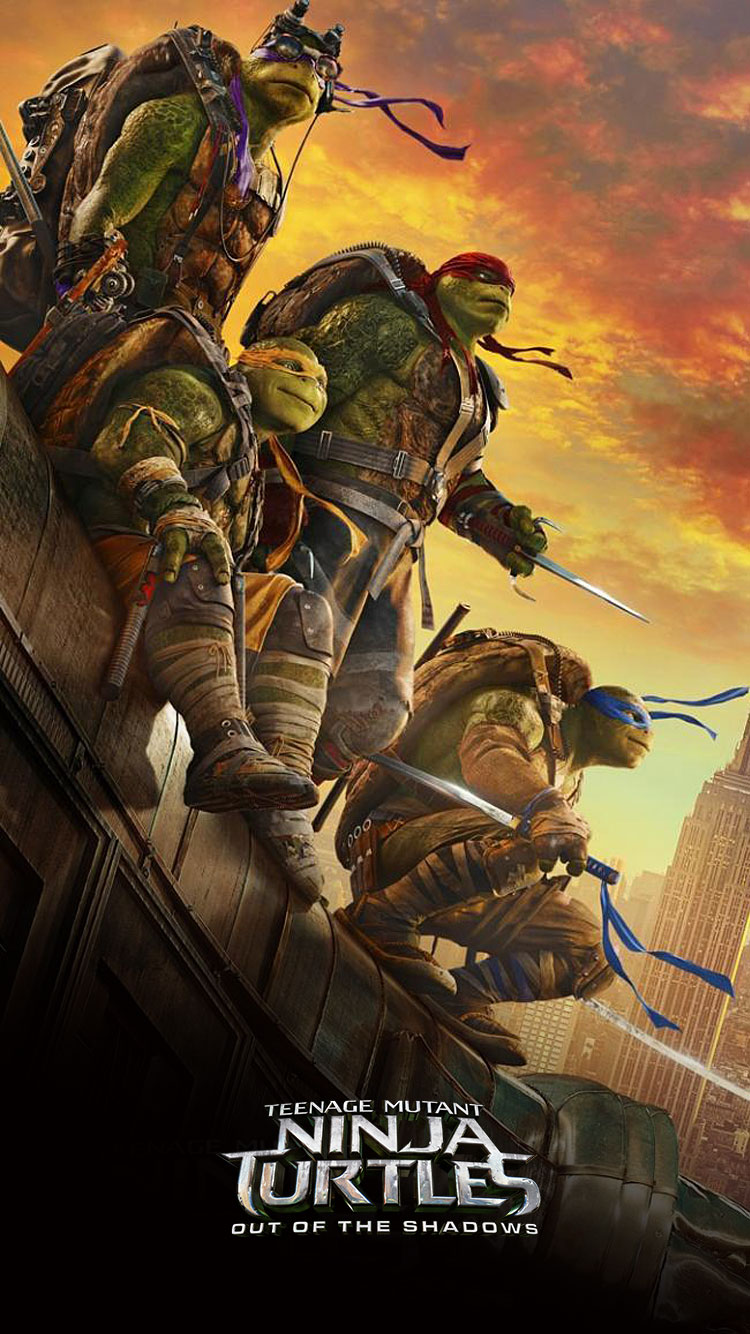 Teenage Mutant Ninja Turtles (TMNT 2) 2016 Out of the Shadows HD Desktop, iPhone & iPad Wallpaper