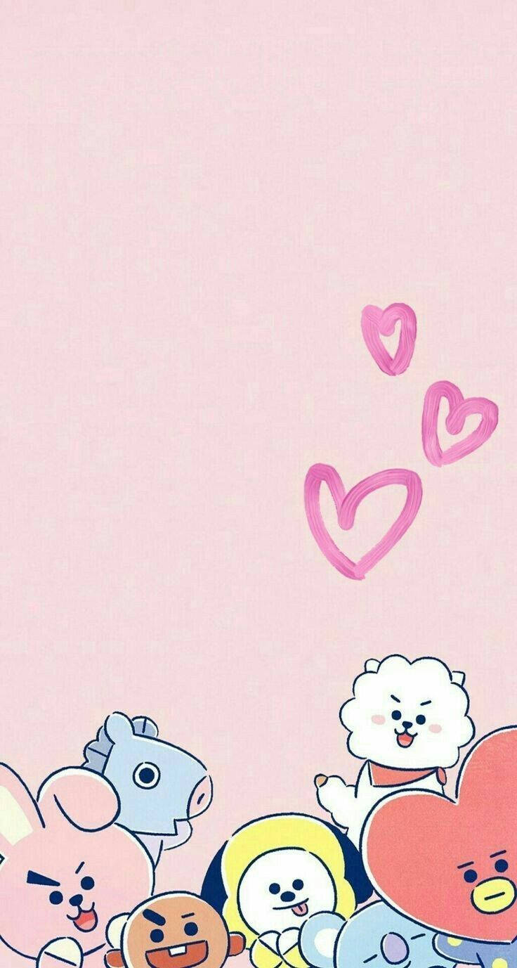 Cute Bt21 Wallpaper