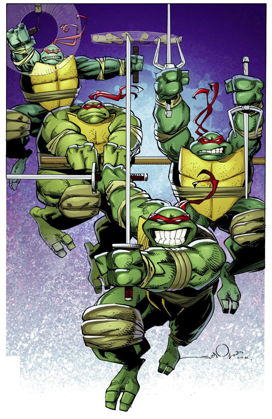 Cool Comic Art Mutant Ninja Turtles
