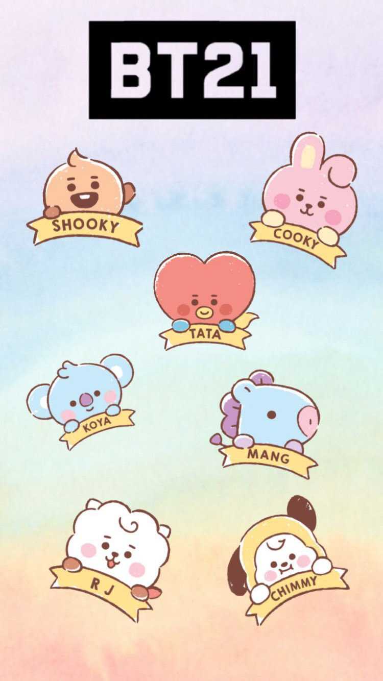 IPhone BT21 Wallpaper