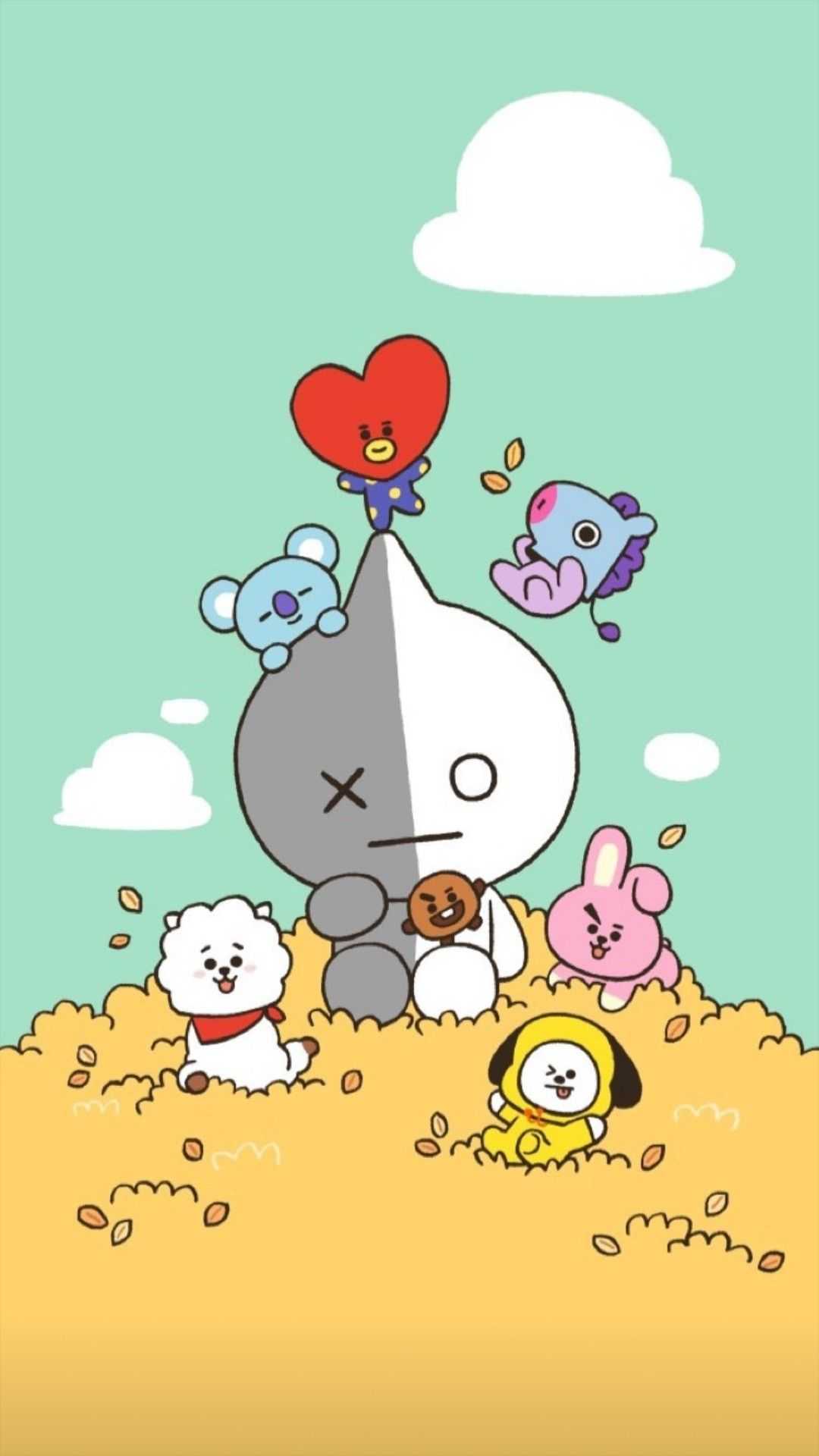 iPhone BT21 Wallpaper Free HD Wallpaper