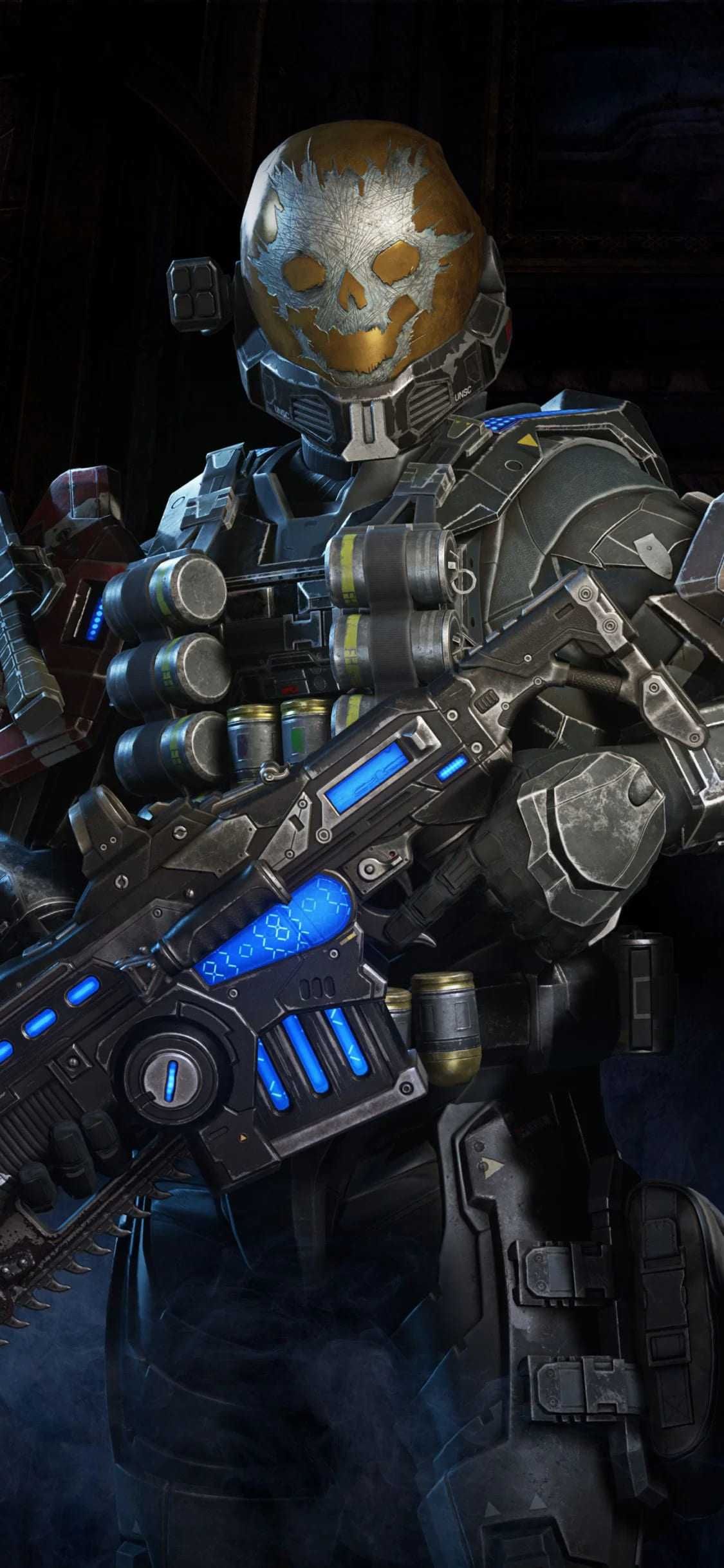 iPhone Gears 5 Wallpaper. Halo reach, Halo reach characters, Halo armor