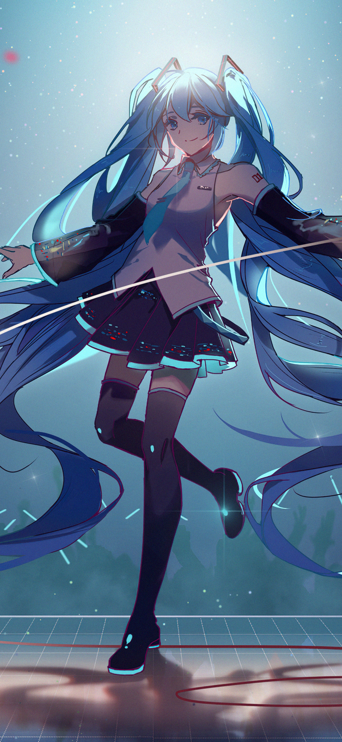 Vocaloid Hatsune Miku 4k iPhone XS, iPhone 10, iPhone X HD 4k Wallpaper, Image, Background, Photo and Picture
