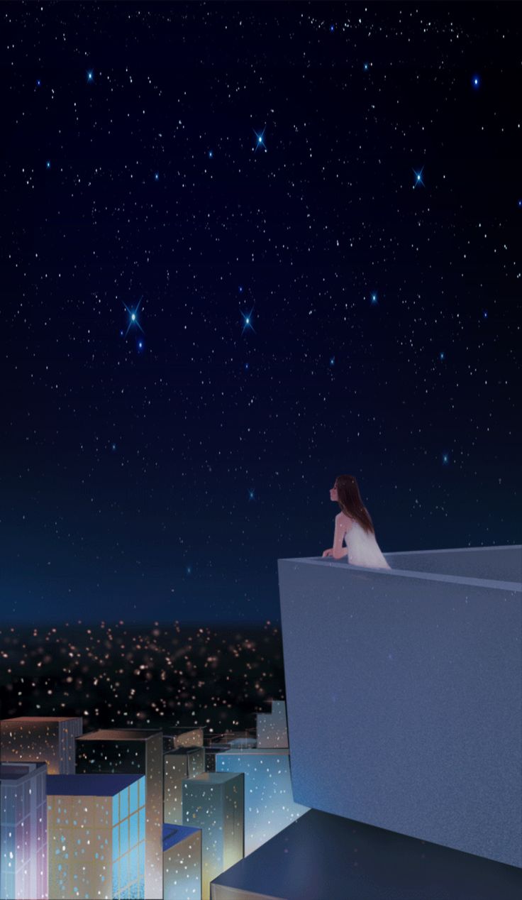 Olhando as estrelas. Dreamy artwork, Cute couple wallpaper, Pretty wallpaper