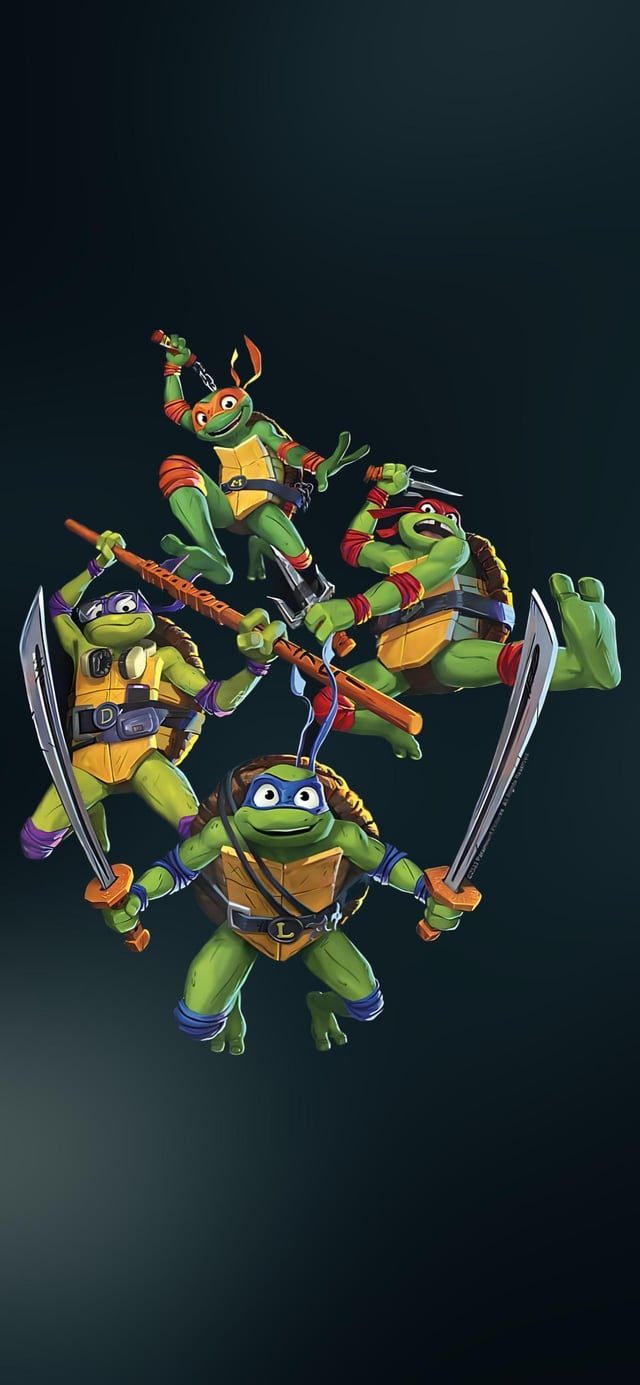 Some Mutant Mayhem Phone Wallpaper I