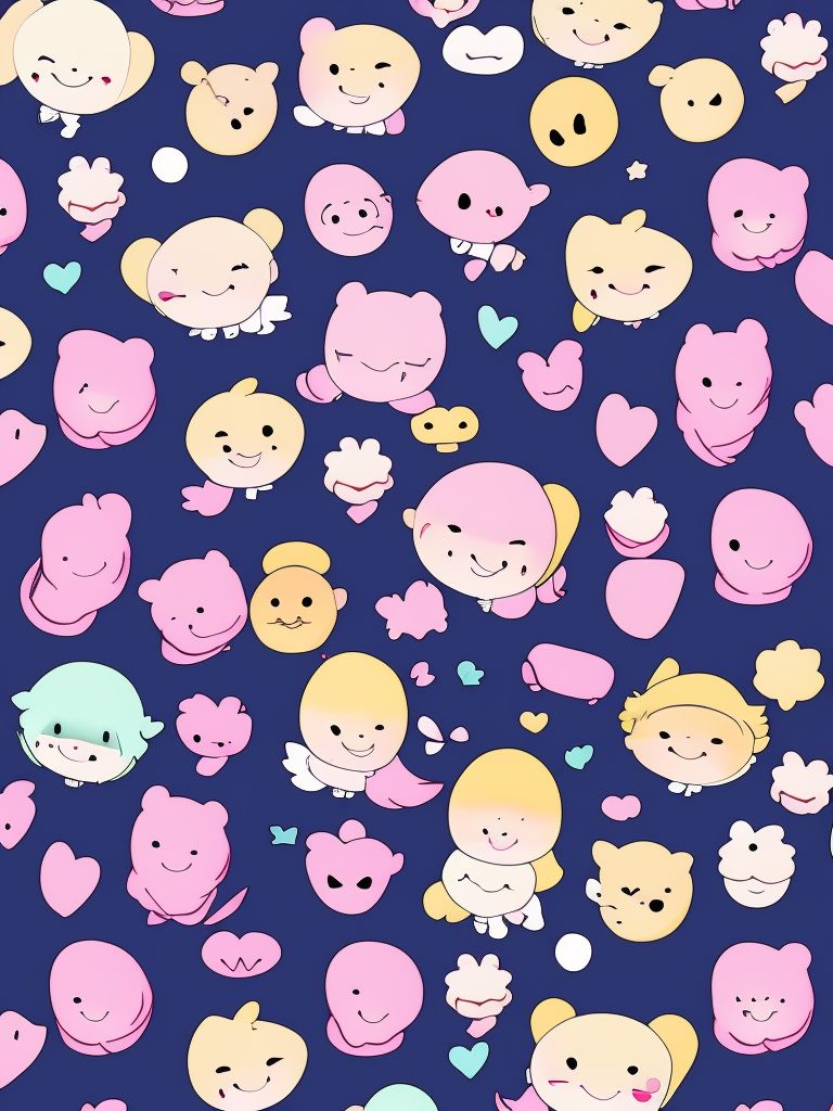 Free Kawaii iPhone Wallpaper Maker