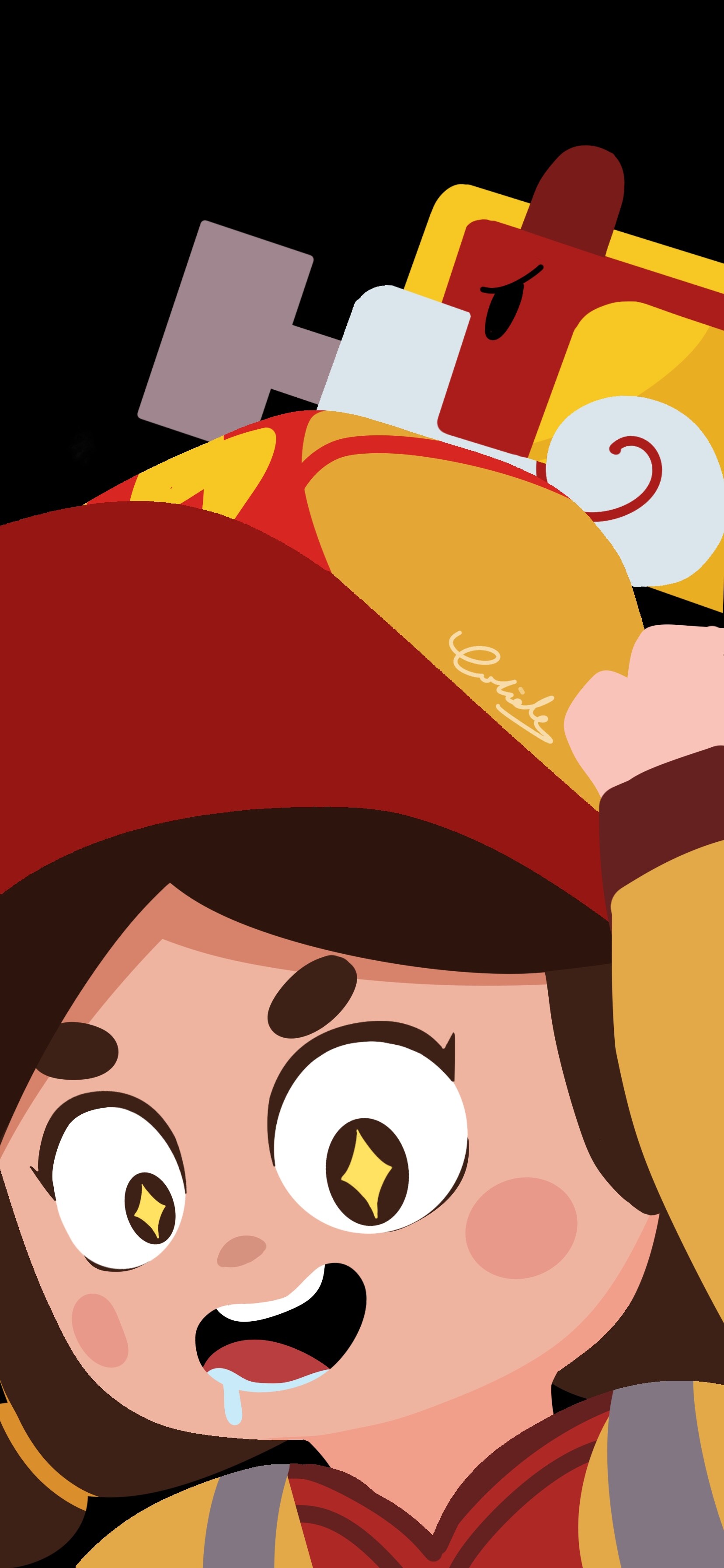 Self Made Iphone Wallpaper Of “brawl Stars”