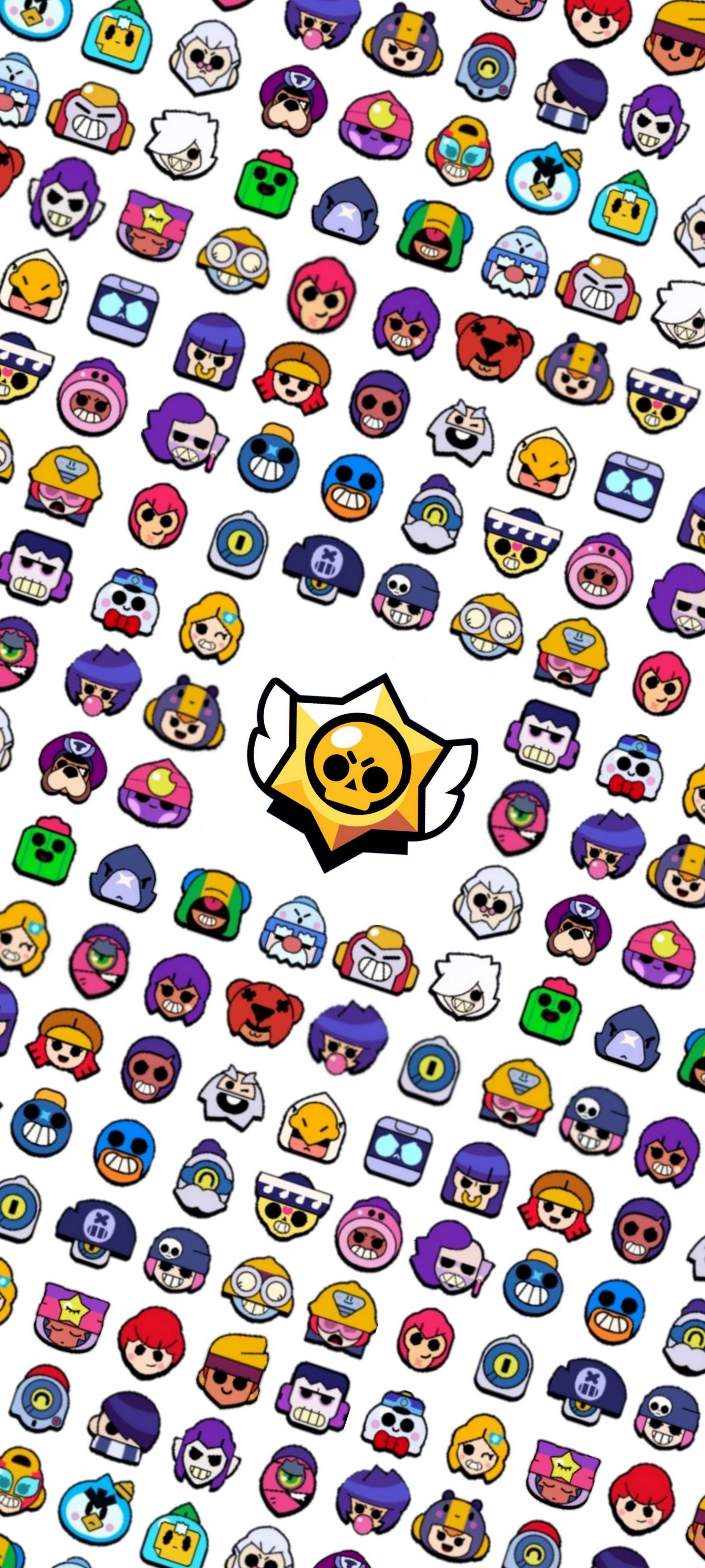 I made a Brawl Stars wallpaper! (Designed for 20:9 devices)