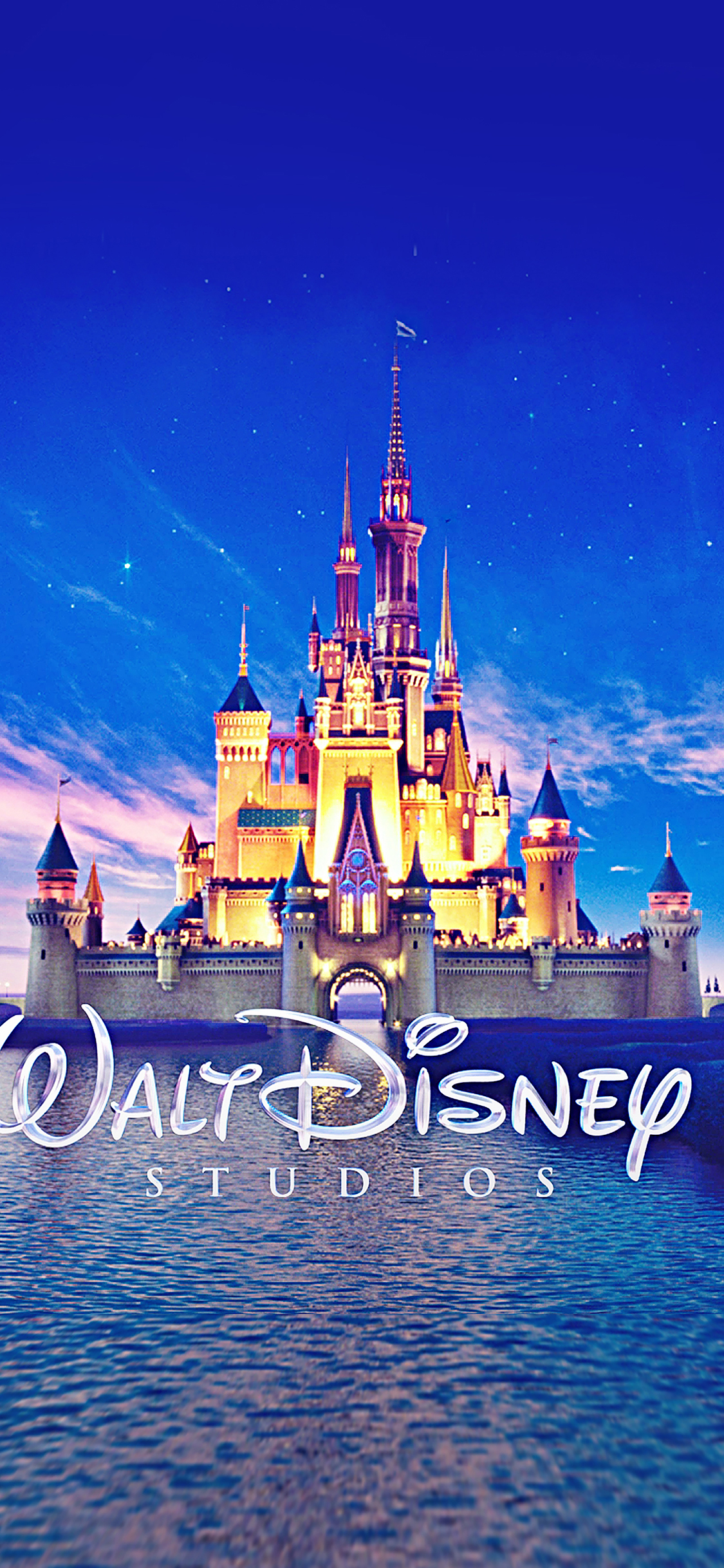 Wallpaper Walt Disney Studios Castle Illust