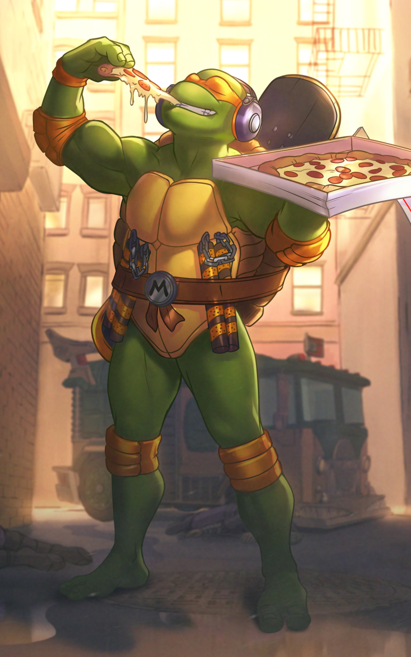 Mobile wallpaper: Video Game, Michelangelo (Tmnt), Smite, Mercury (Smite), 1387227 download the picture for free