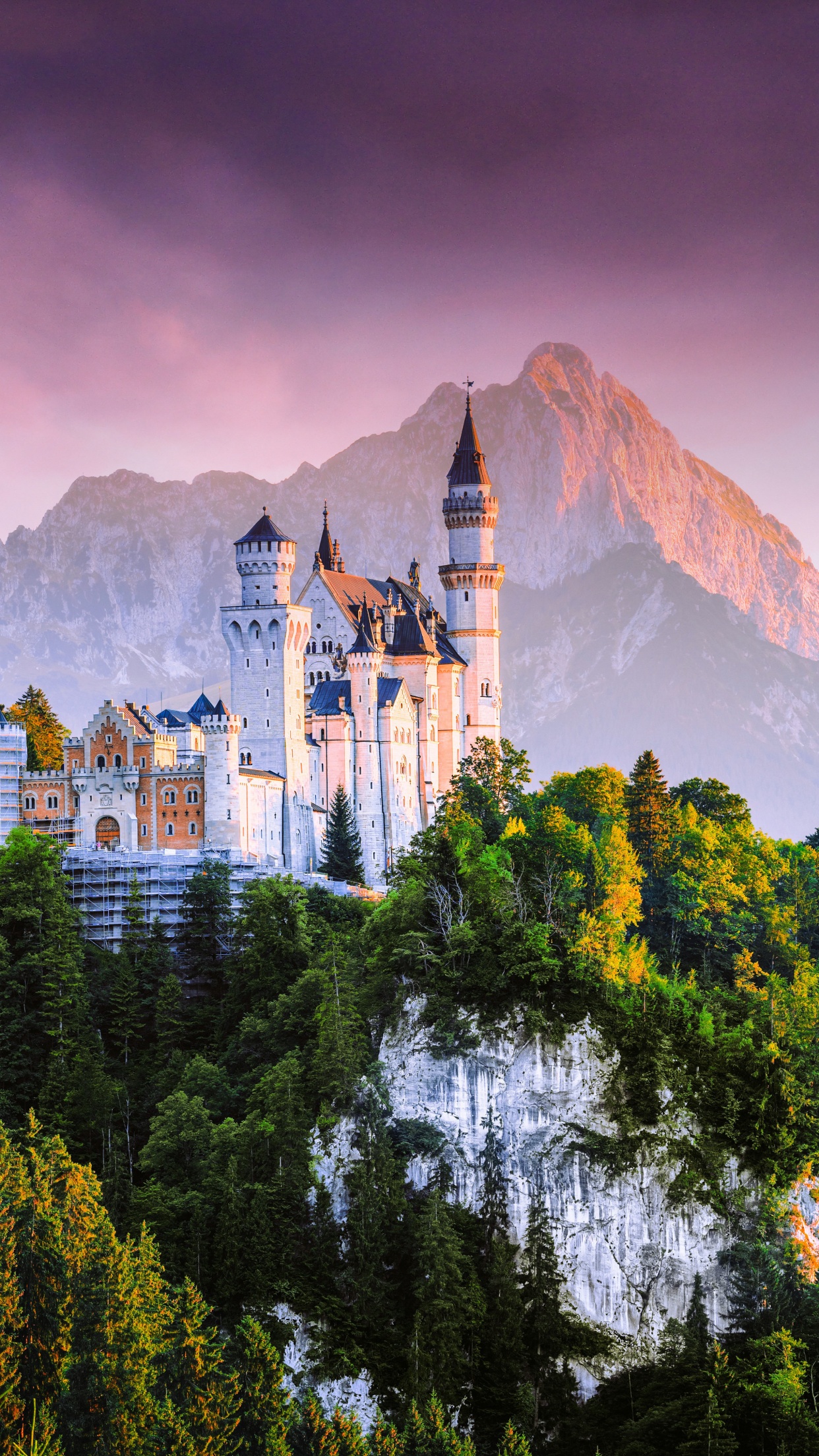 Neuschwanstein Castle Wallpaper 4K, Germany, Fairy Castle