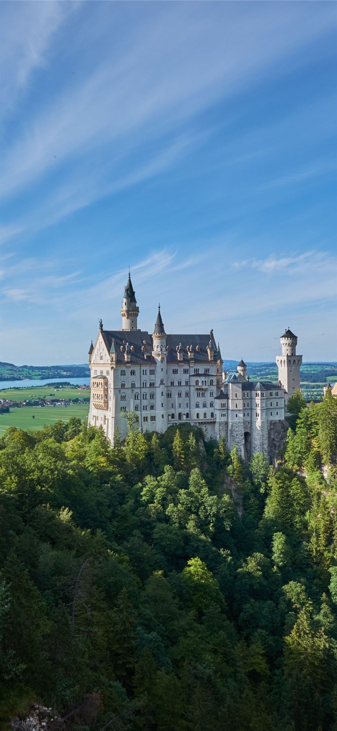 Best Neuschwanstein castle iPhone X HD Wallpaper