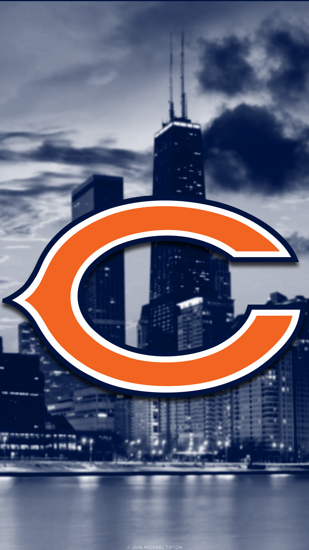 Chicago Bears Phone Wallpaper