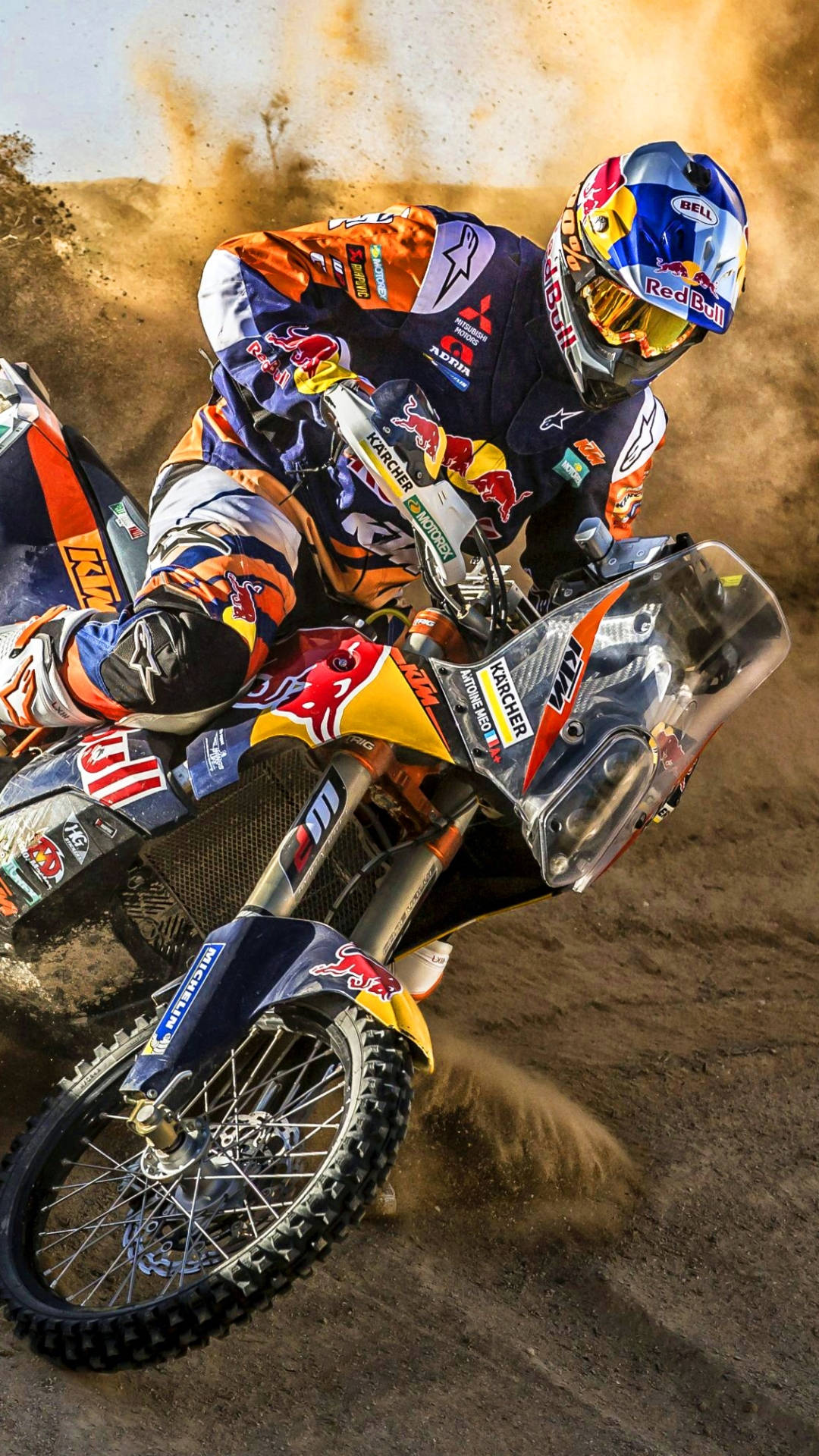 Download Colorful KTM iPhone Wallpaper
