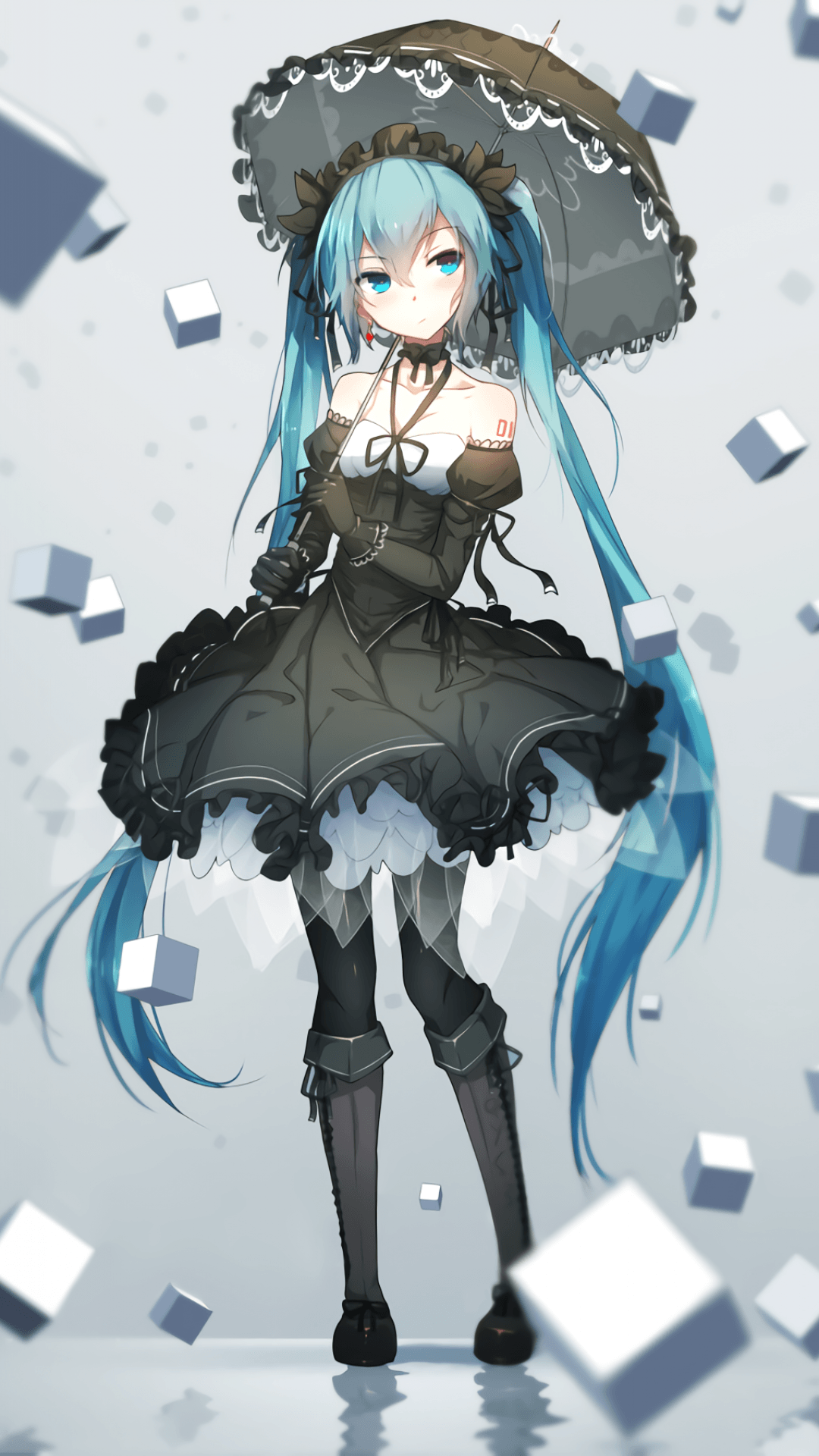 Hatsune Miku iPhone Wallpaper