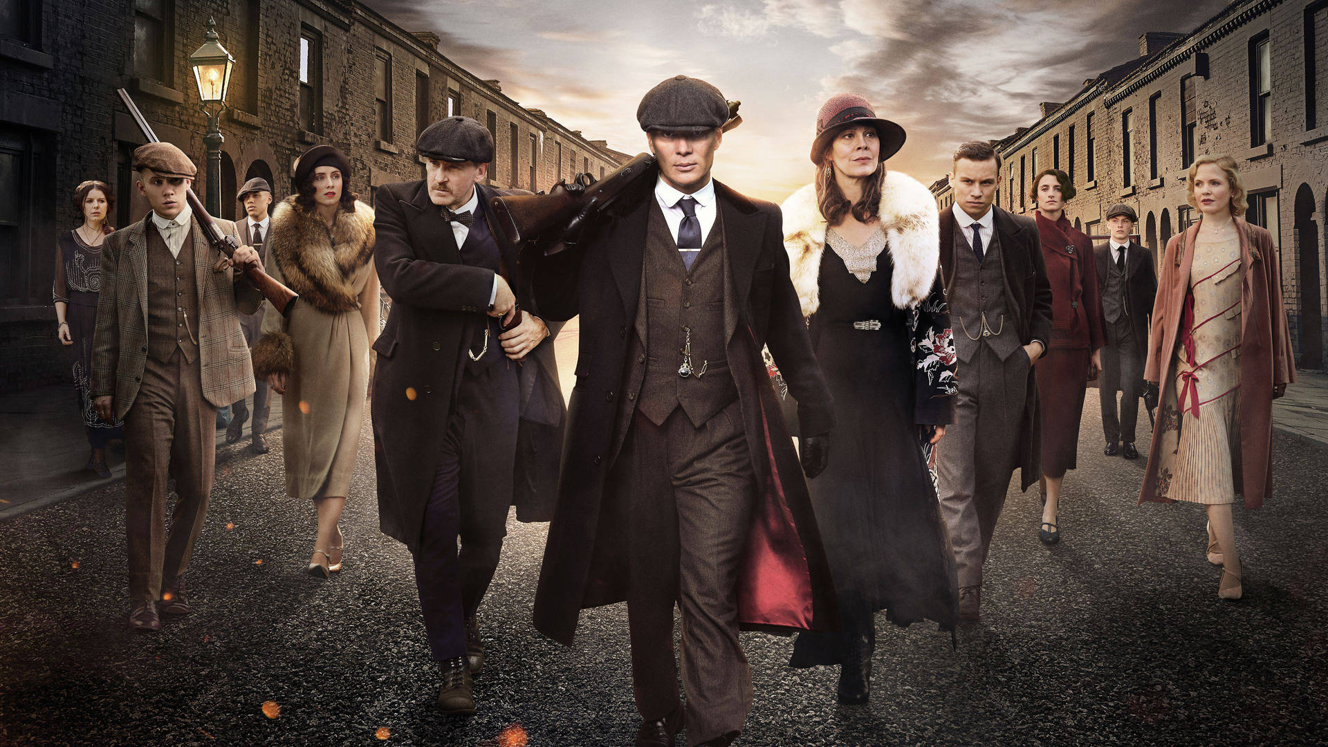 Download The Shelby Family Of Peaky Blinders Wallpaper