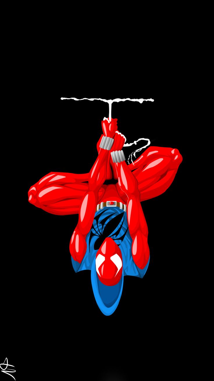 Original Scarlet Spider iPhone lockscreen wallpaper. Scarlet spider, iPhone lockscreen wallpaper, Scarlet spider kaine