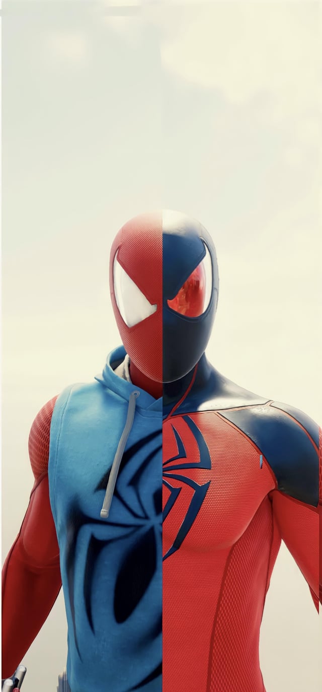 Made this wallpaper of Ben Reilly and kaine Parker